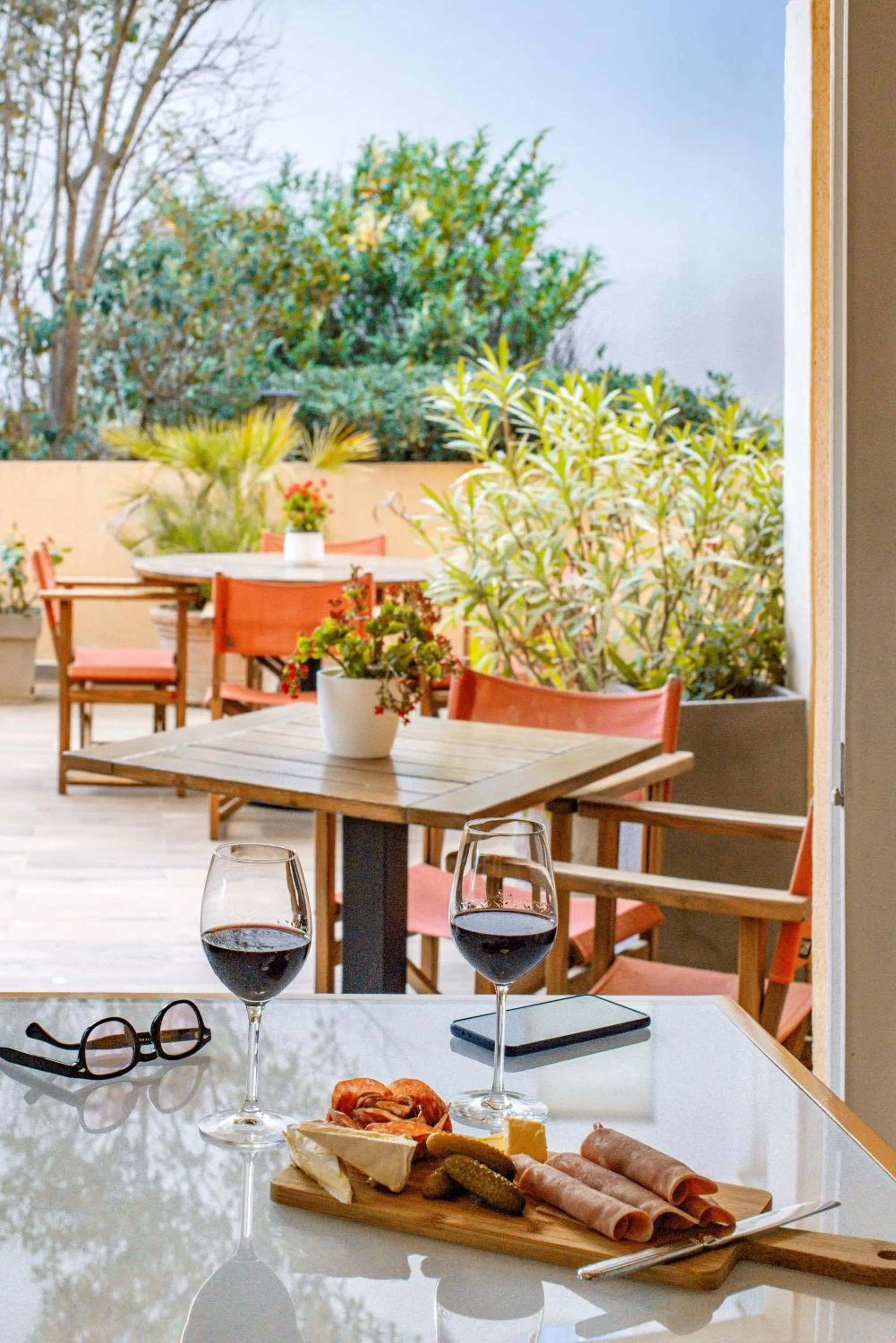 Patio in Le Petit Prince