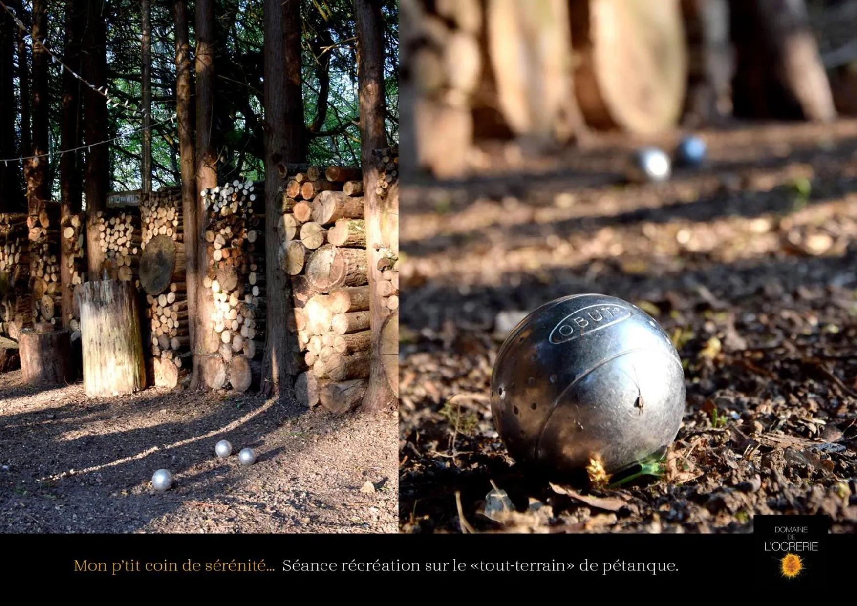 Natural landscape in Art House Domaine de l'Ocrerie