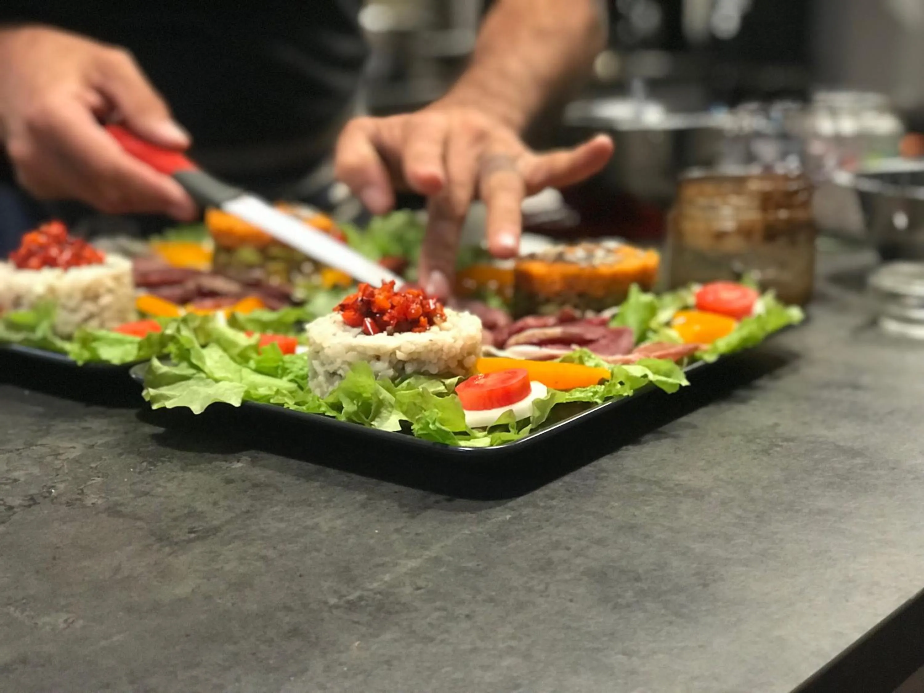 Restaurant/places to eat in Art House Domaine de l'Ocrerie