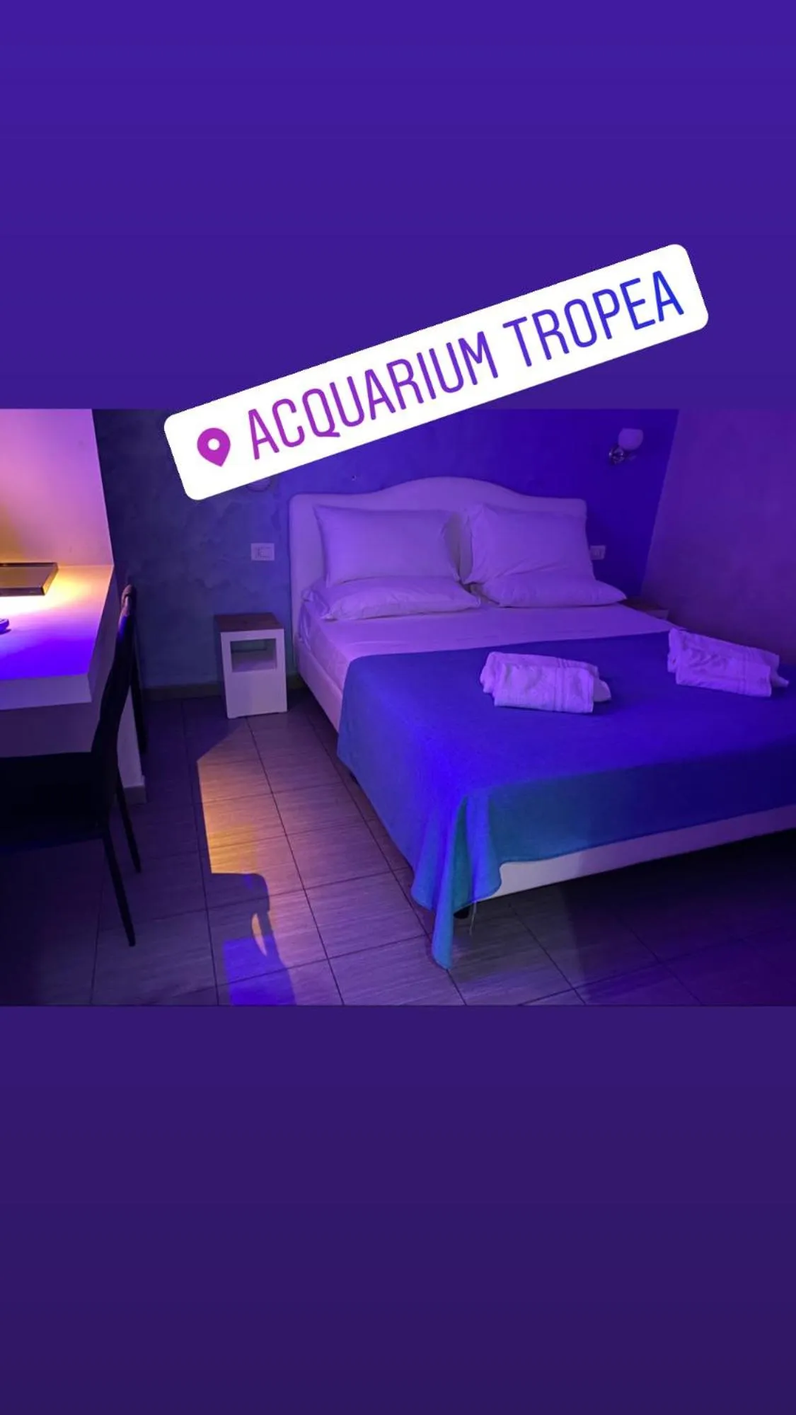 Bed in Acquarium Tropea