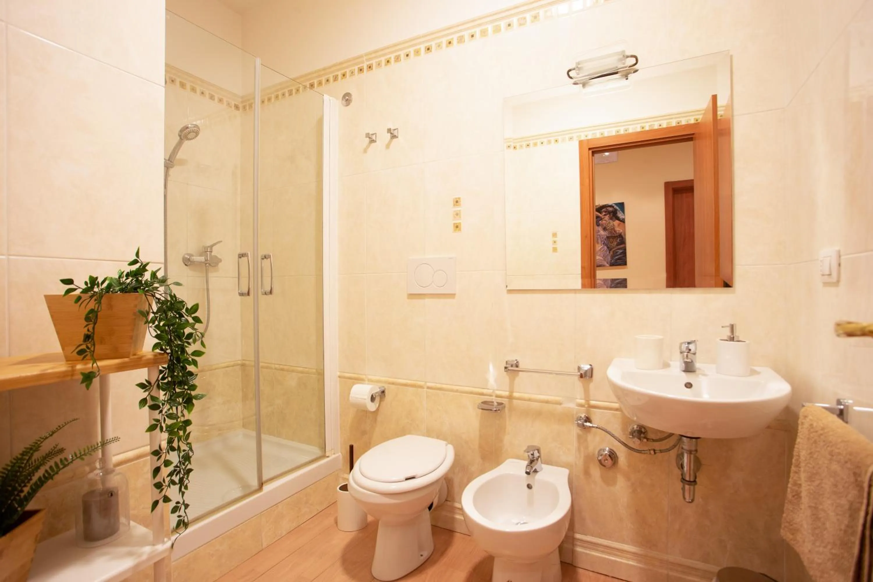 Shower in Juliette Rooms