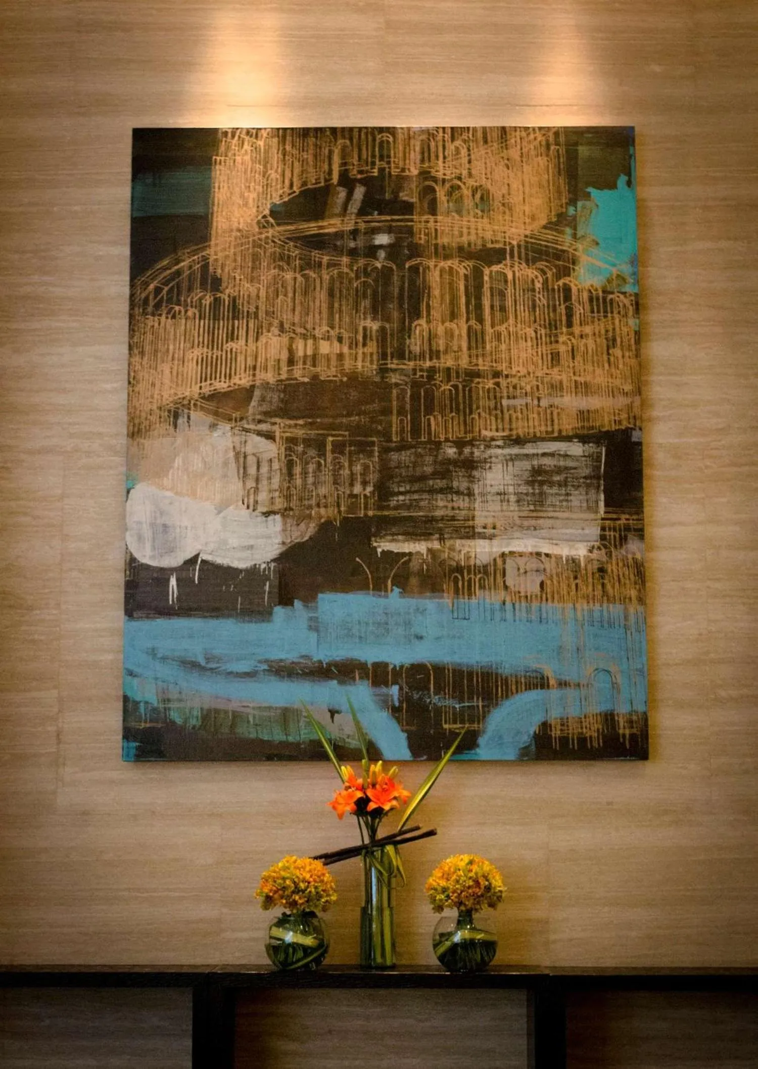 Lobby or reception in Hilton Bogotá