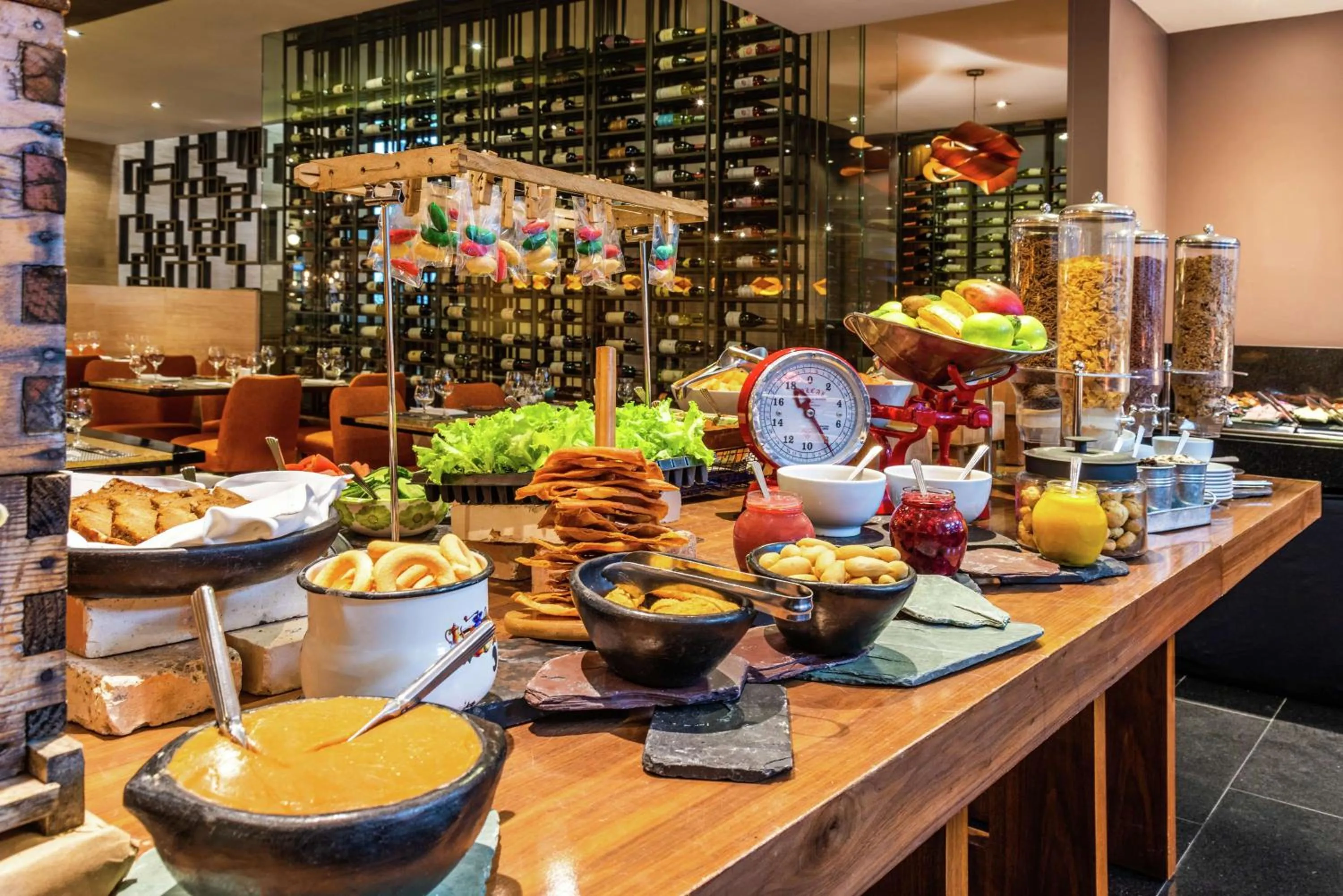 Breakfast in Hilton Bogotá