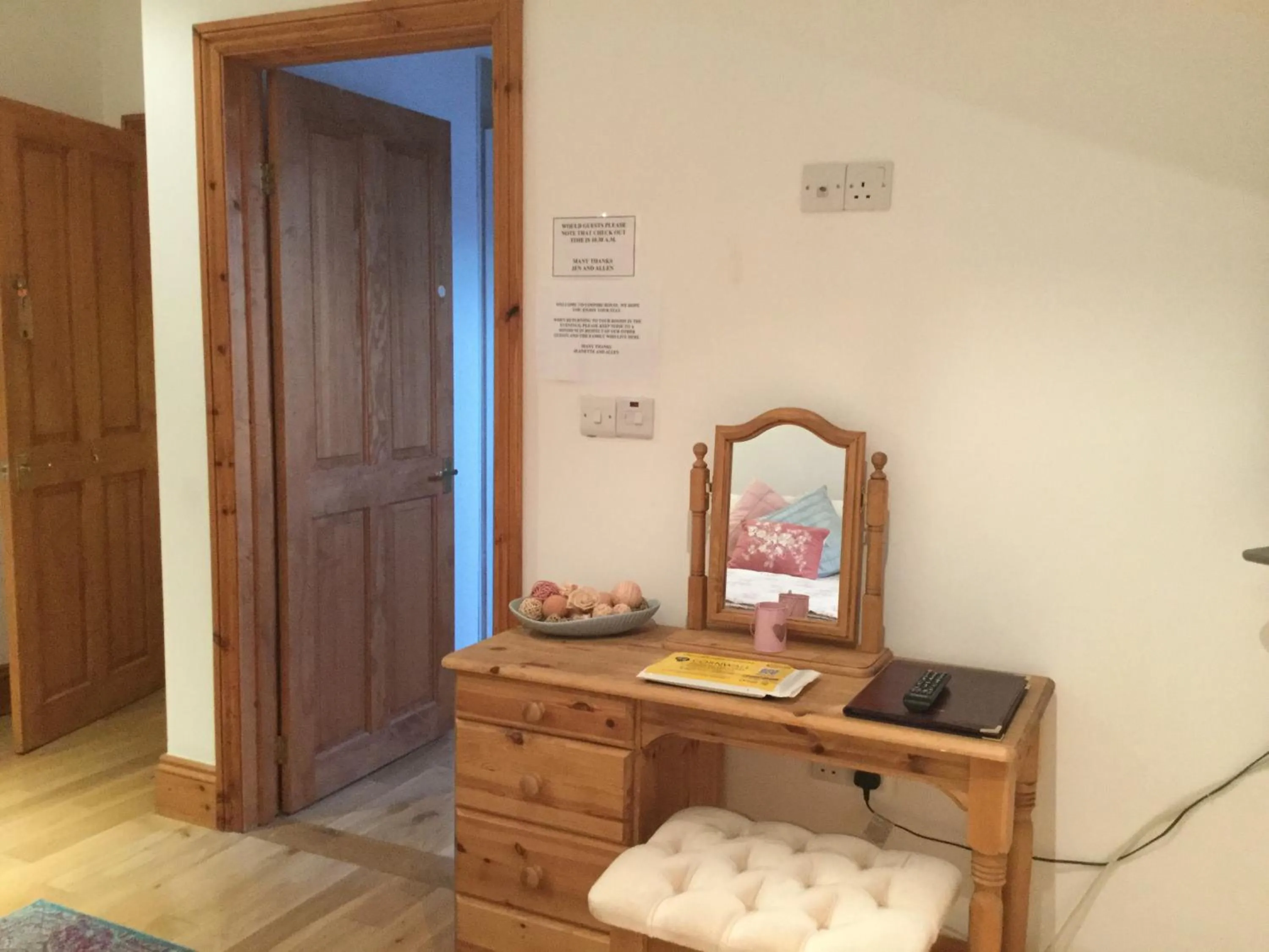 Bedroom in Coombe House B&B