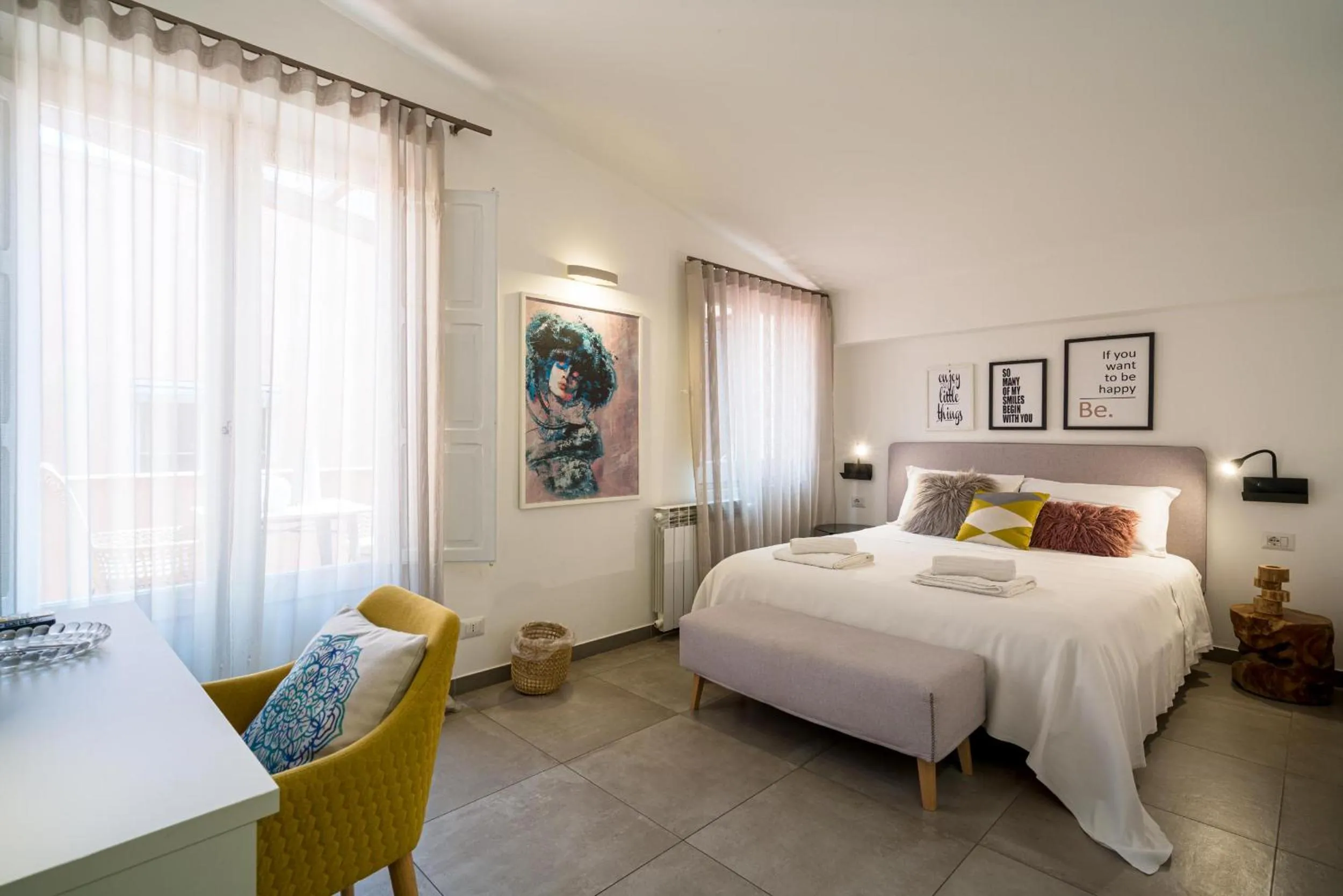 Bedroom, Bed in Al Duomo Rooms & Flats