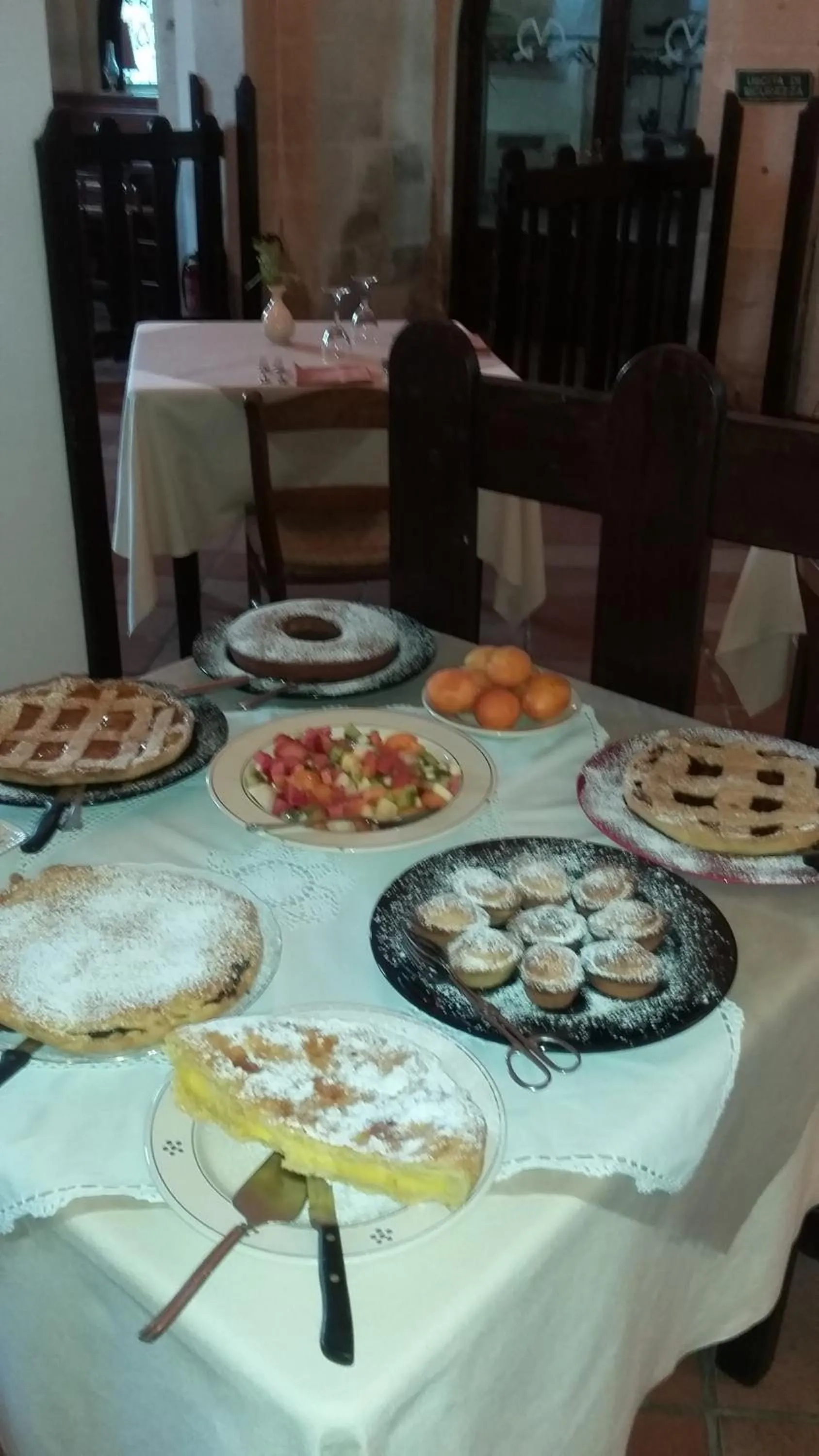 Buffet breakfast in Masseria Gattamora