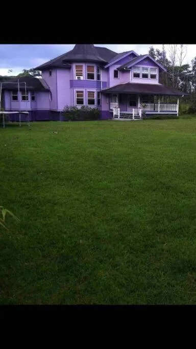 Hawaii Tropical Volcano mansion + Sauna