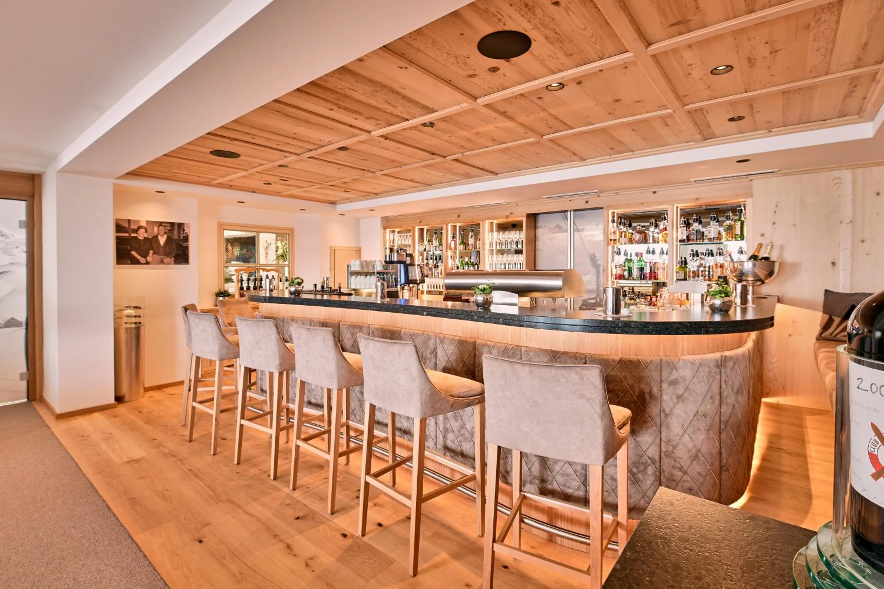 Lounge or bar in Hotel Enzian