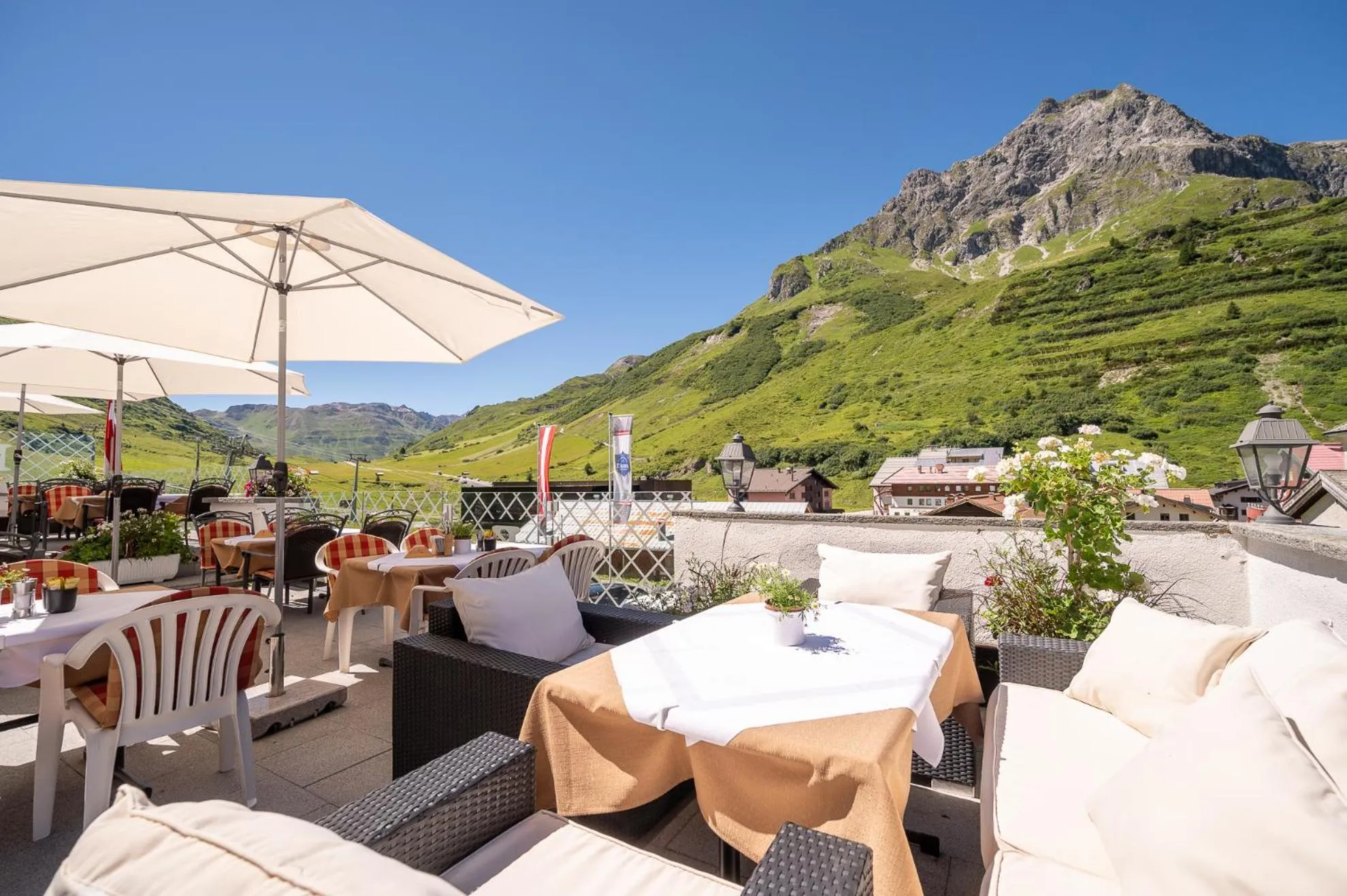 View (from property/room) in Hotel Enzian