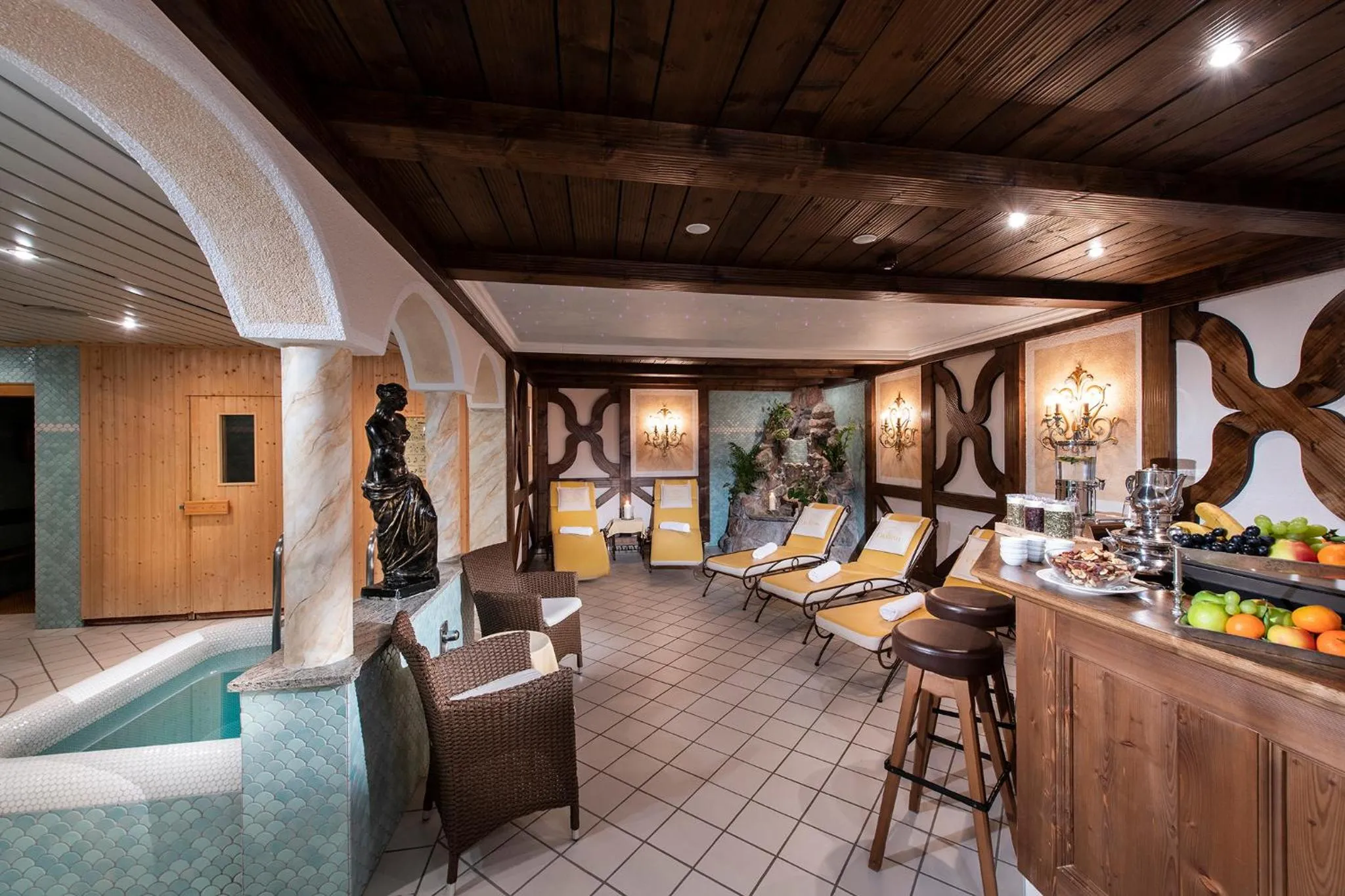 Sauna in Hotel Enzian