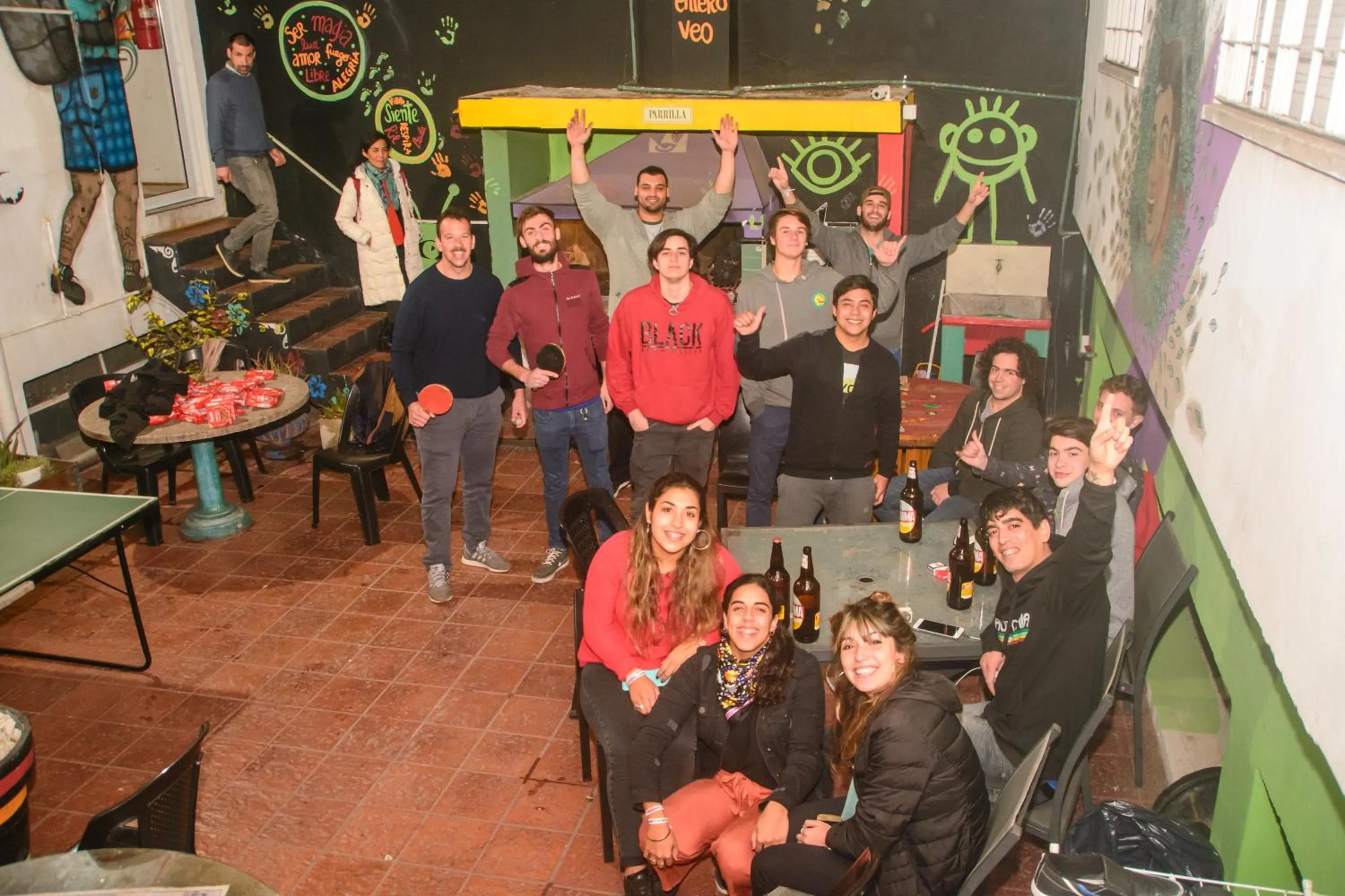 People in Link Cordoba Hostel