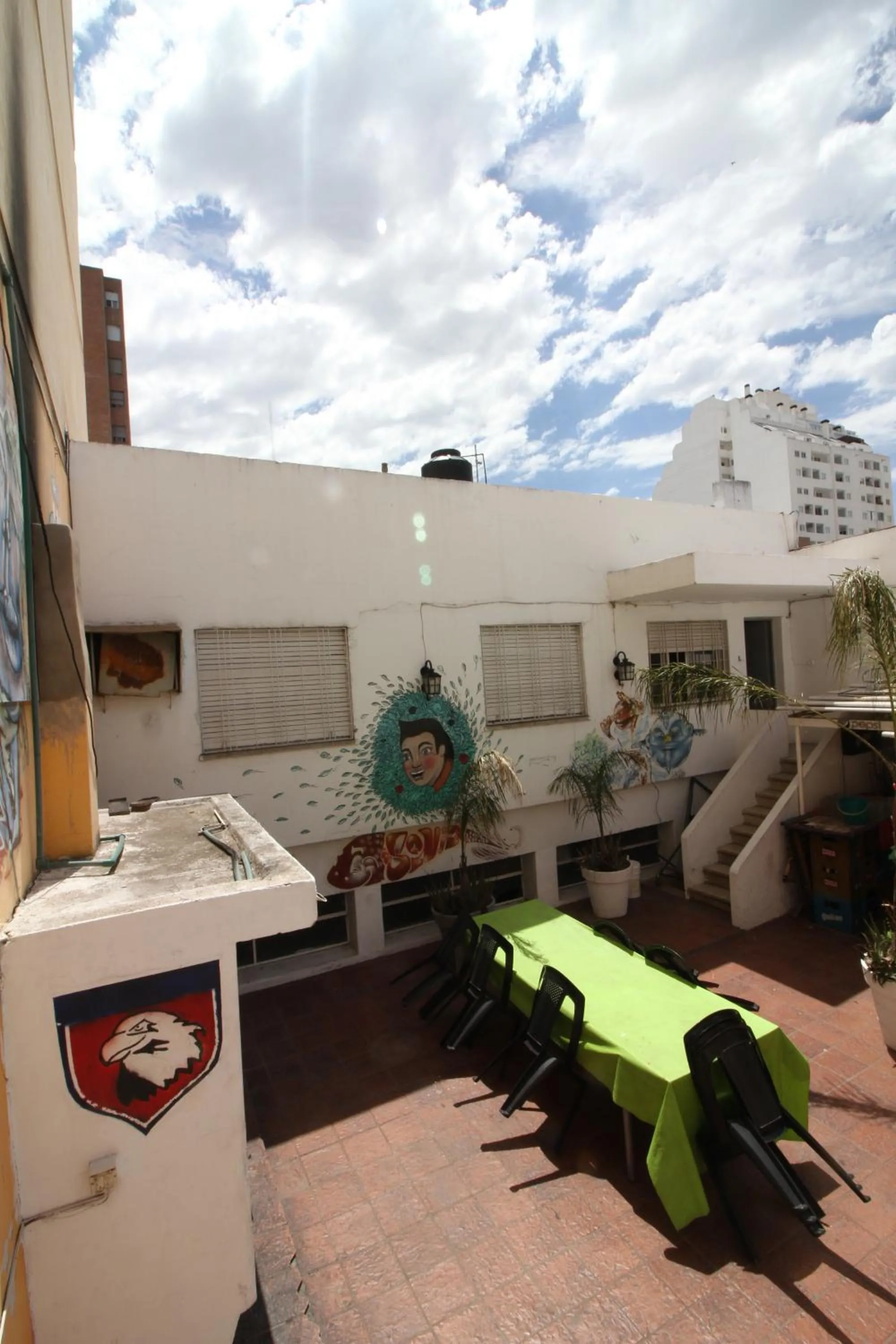 Property building in Link Cordoba Hostel