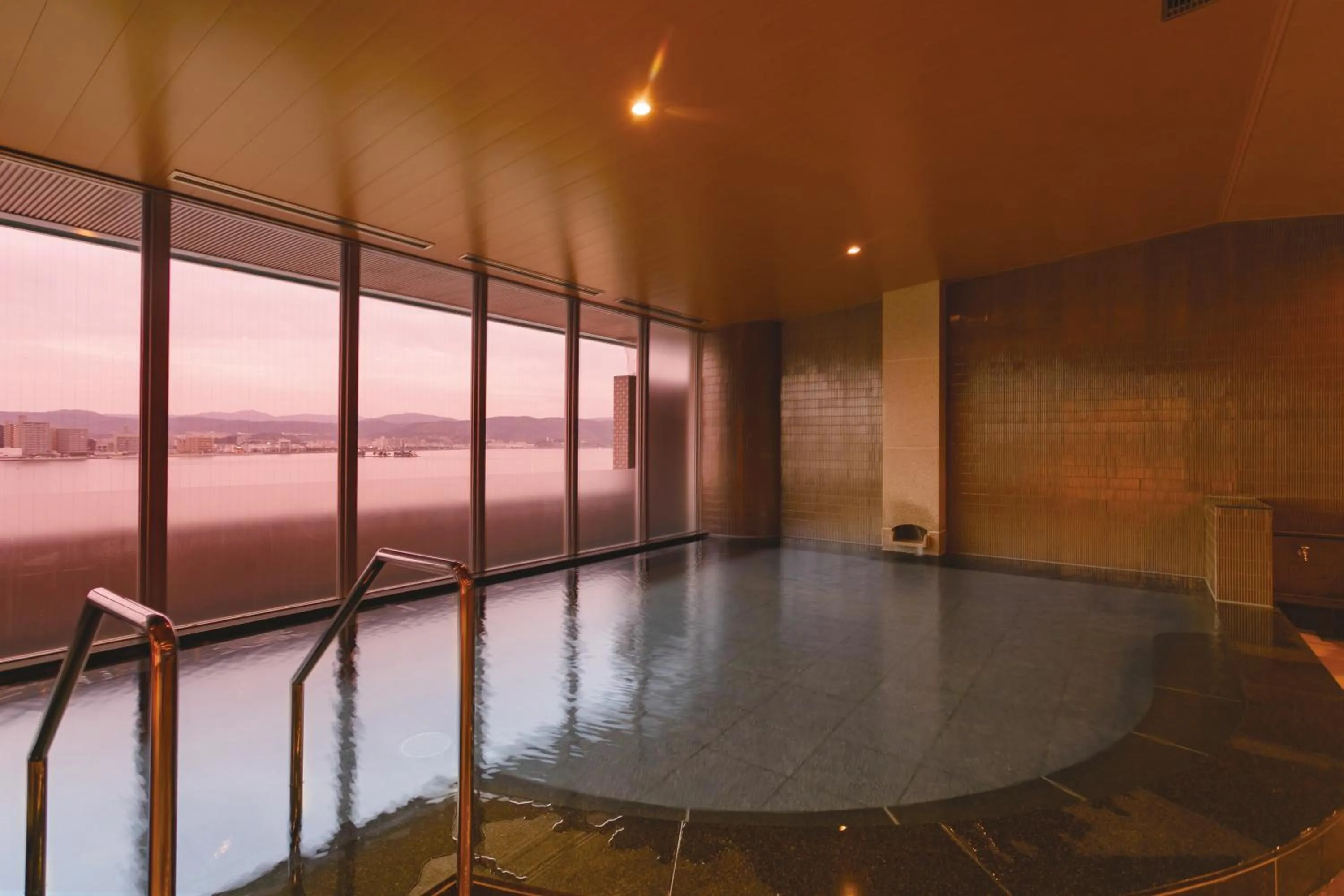 Hot Spring Bath in Hotel Ichibata