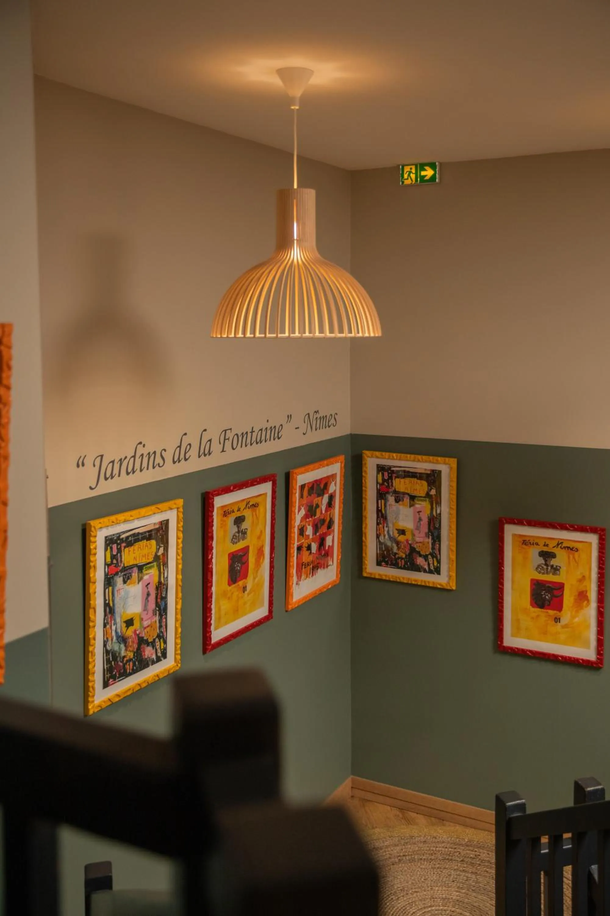 Decorative detail in Kyriad Nîmes Ouest A9