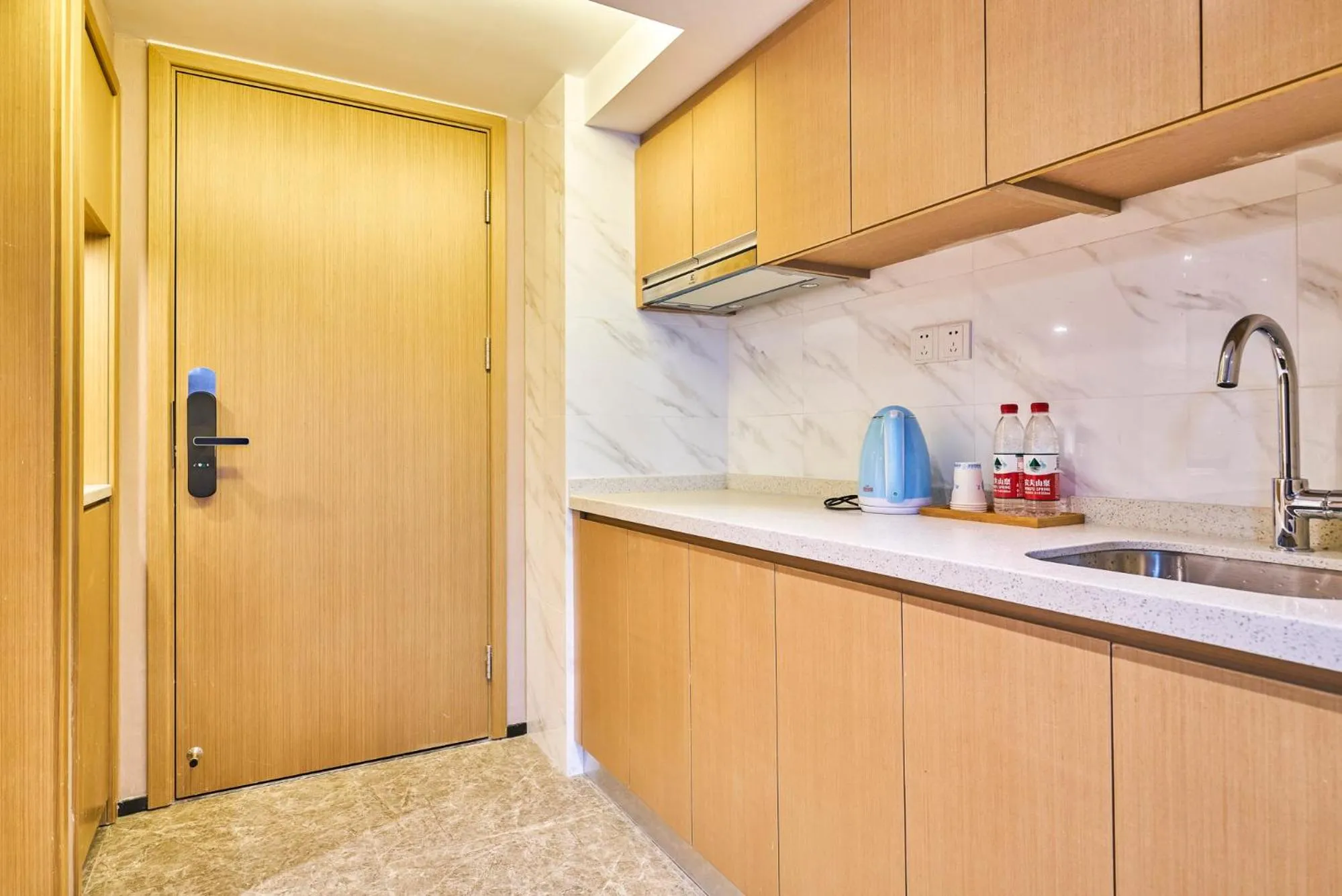 Kitchen or kitchenette in Plesant Daily Rental Apartment