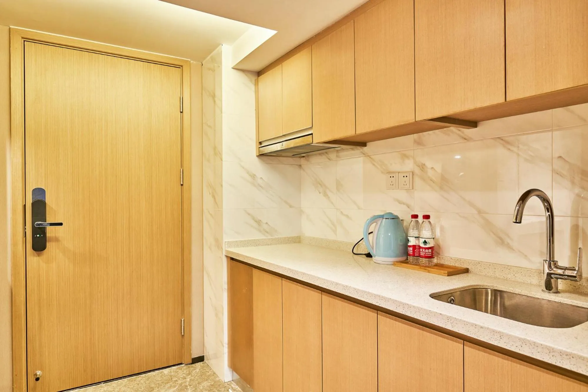 Kitchen or kitchenette in Plesant Daily Rental Apartment