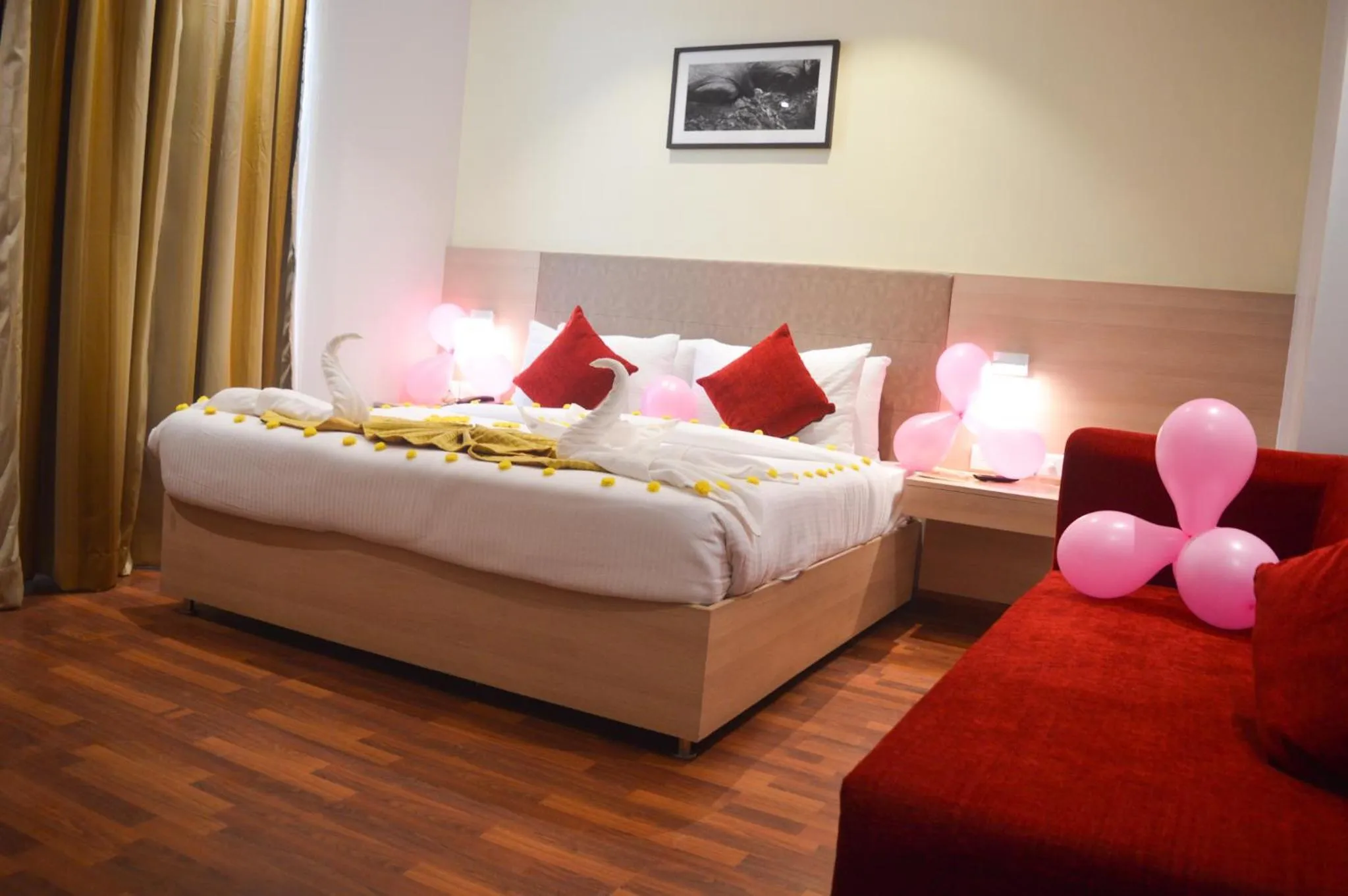 Bedroom, Bed in Hotel River Retreat