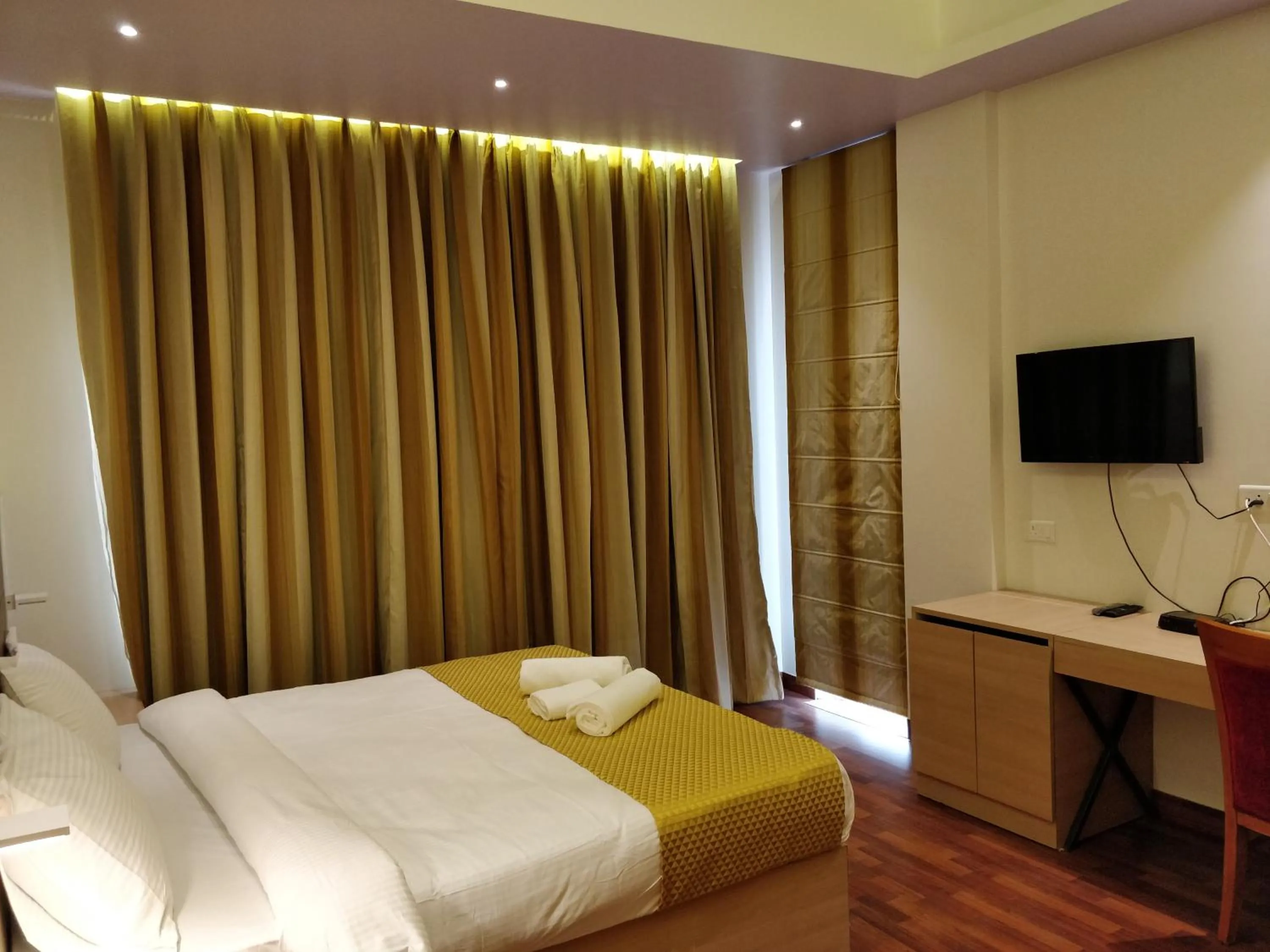 Bedroom, Bed in Hotel River Retreat