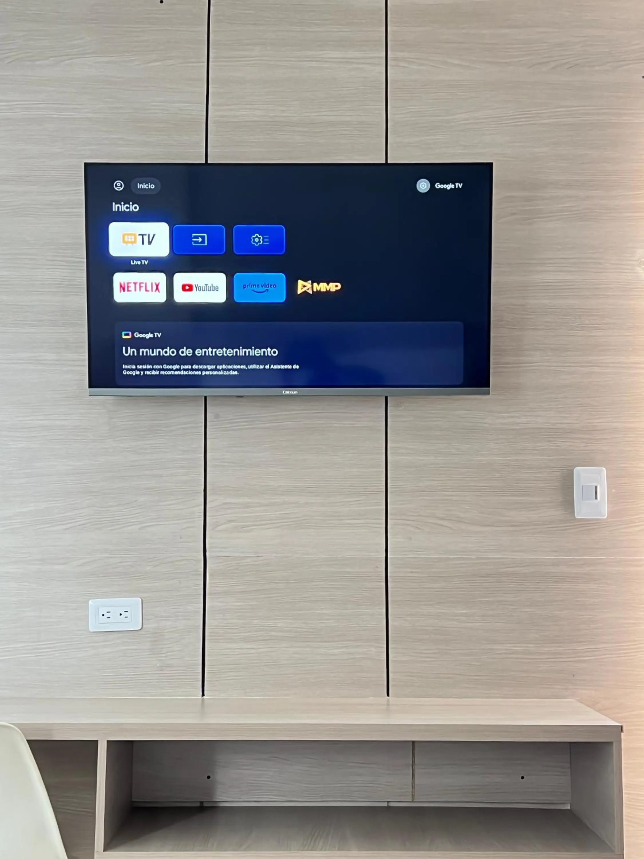 Communal lounge/ TV room in Stanza Hotel Monteria