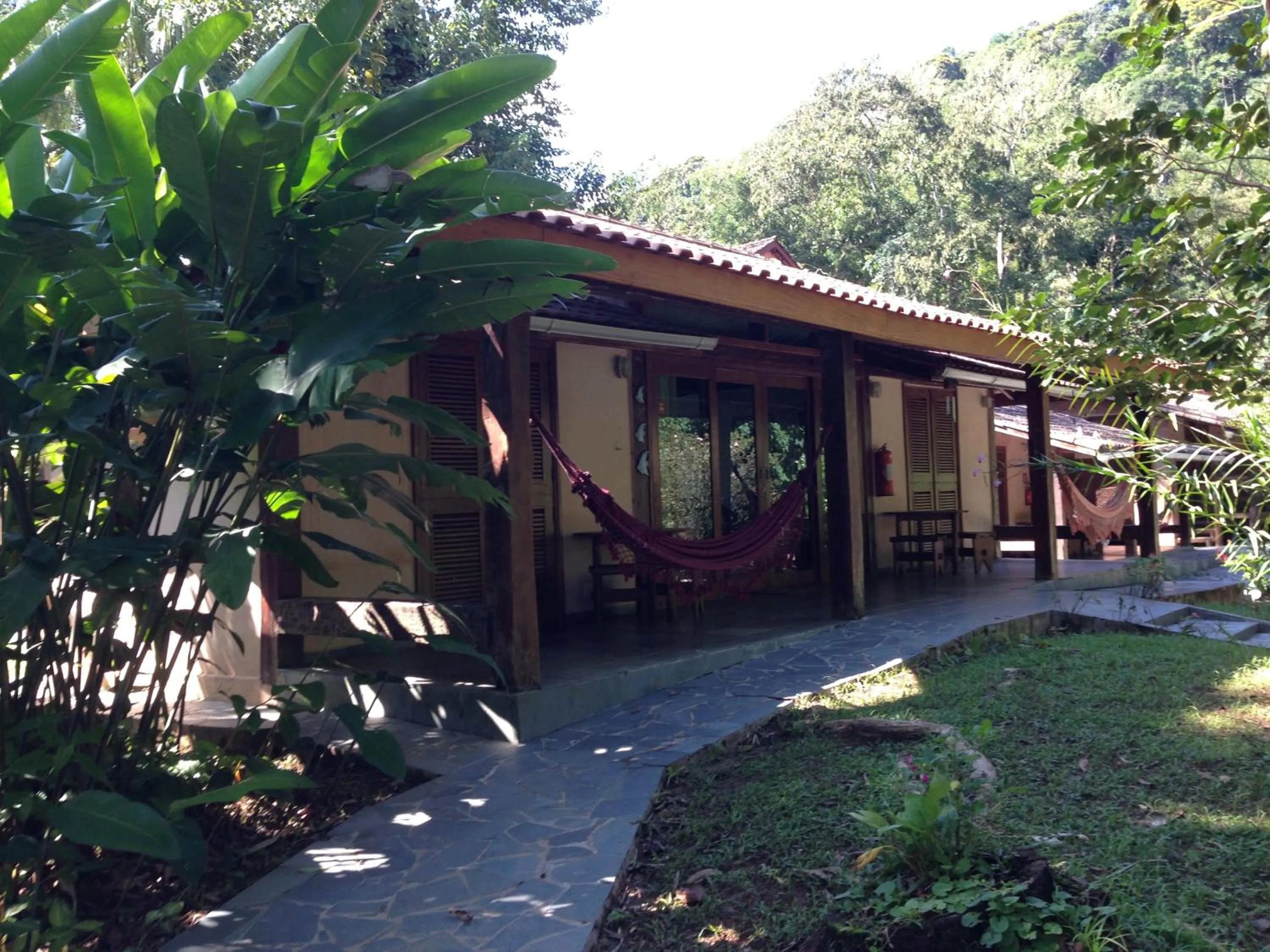 Facade/entrance in Pousada Canto Verde