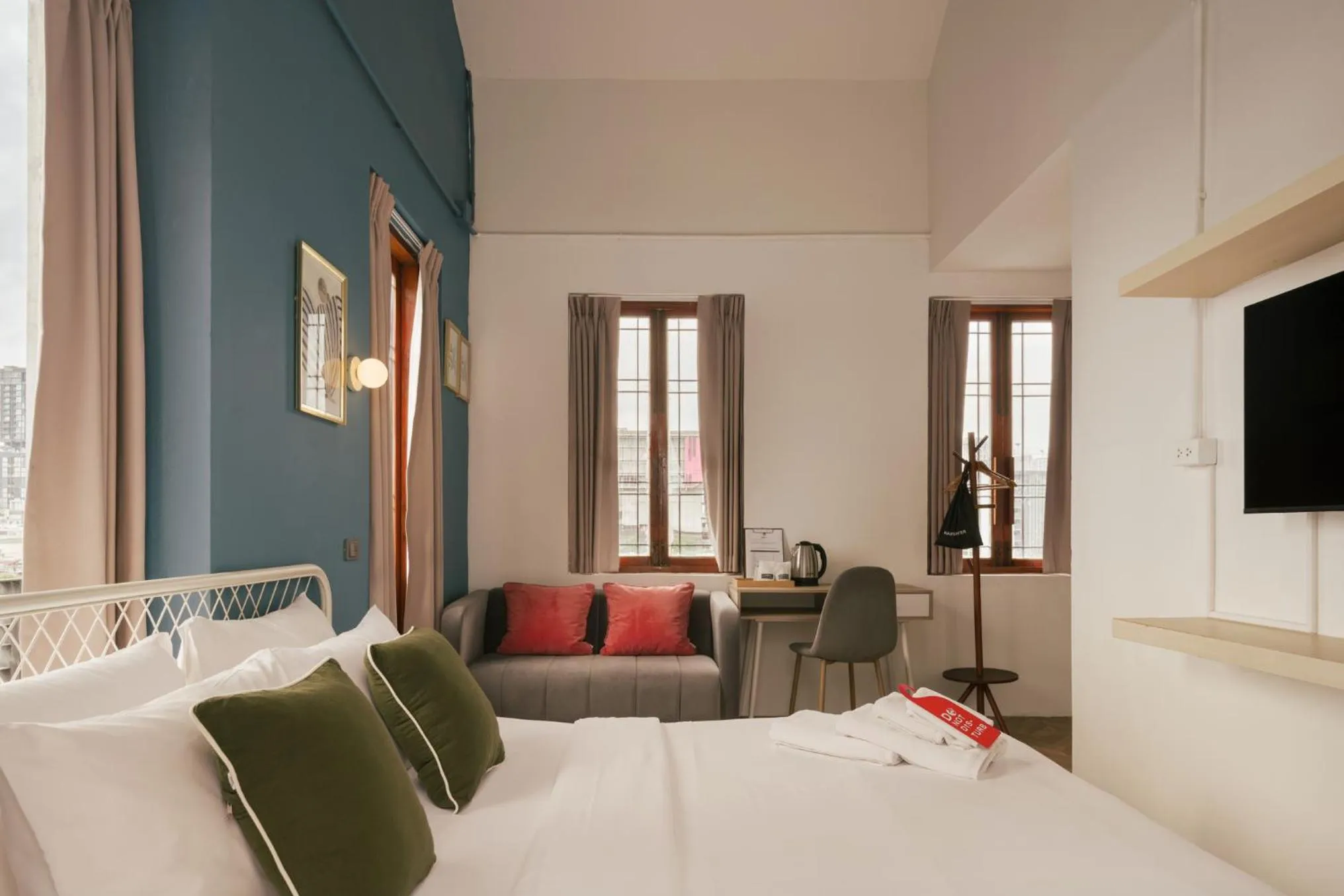 Bed in House Of PaPa Bangkok Siam