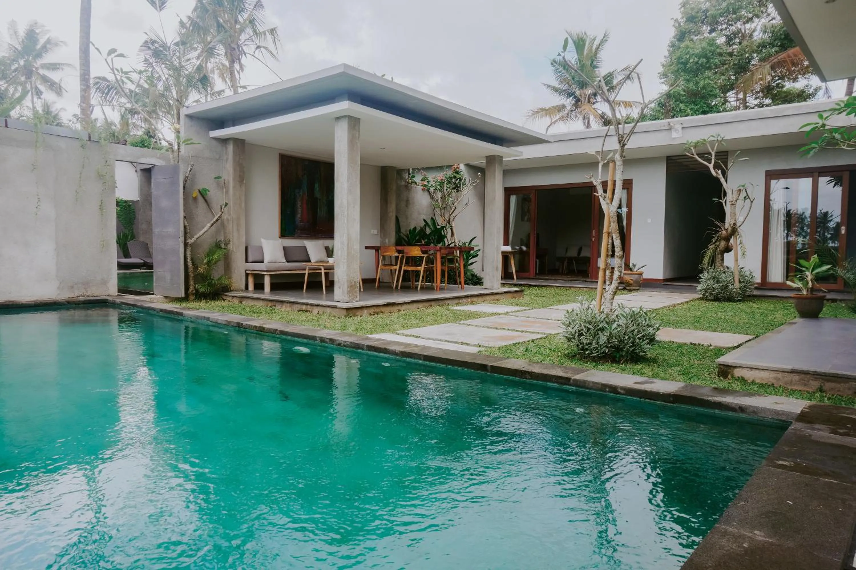 Swimming pool in Anggira Villa Ubud