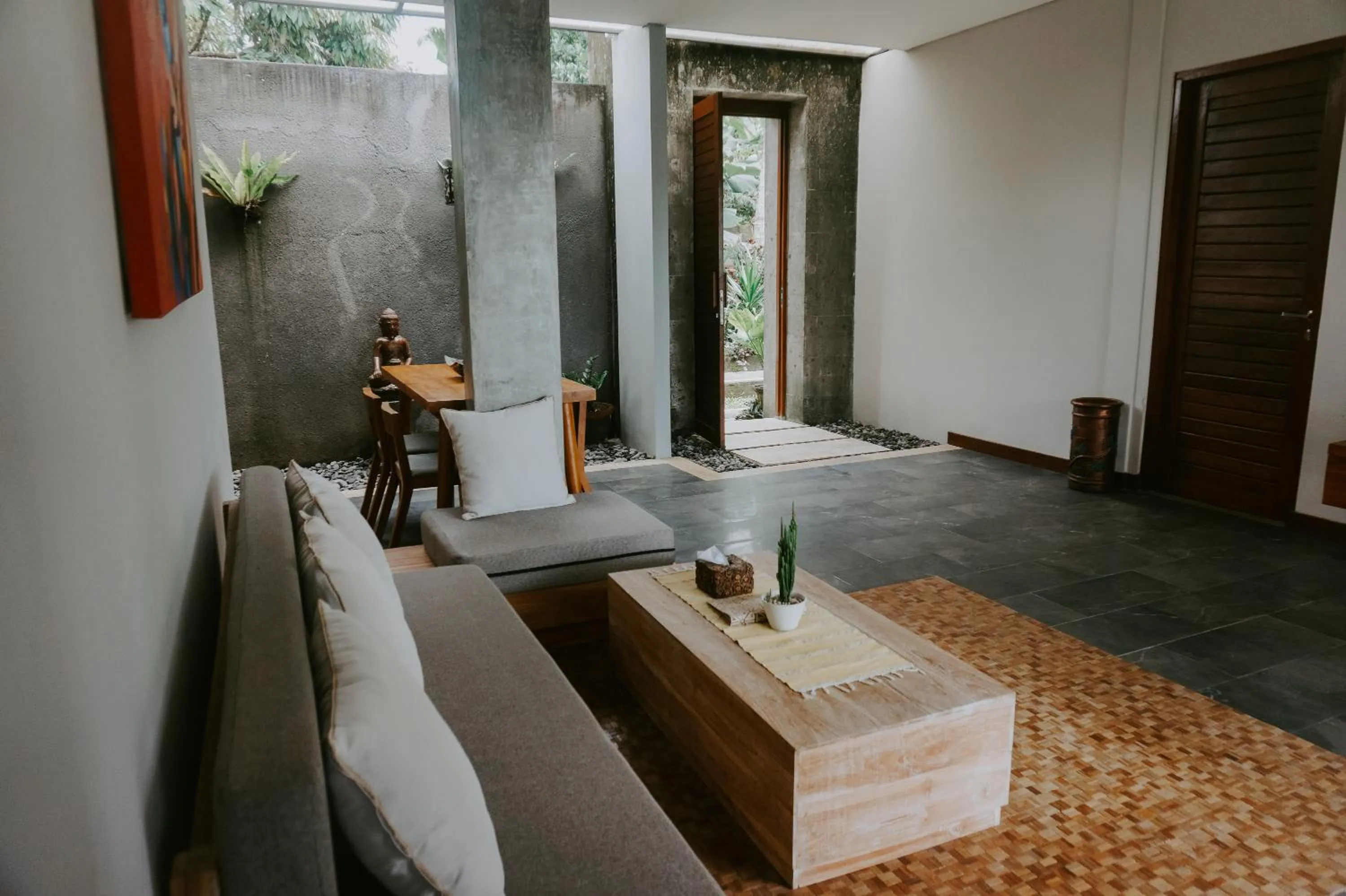 Communal lounge/ TV room in Anggira Villa Ubud