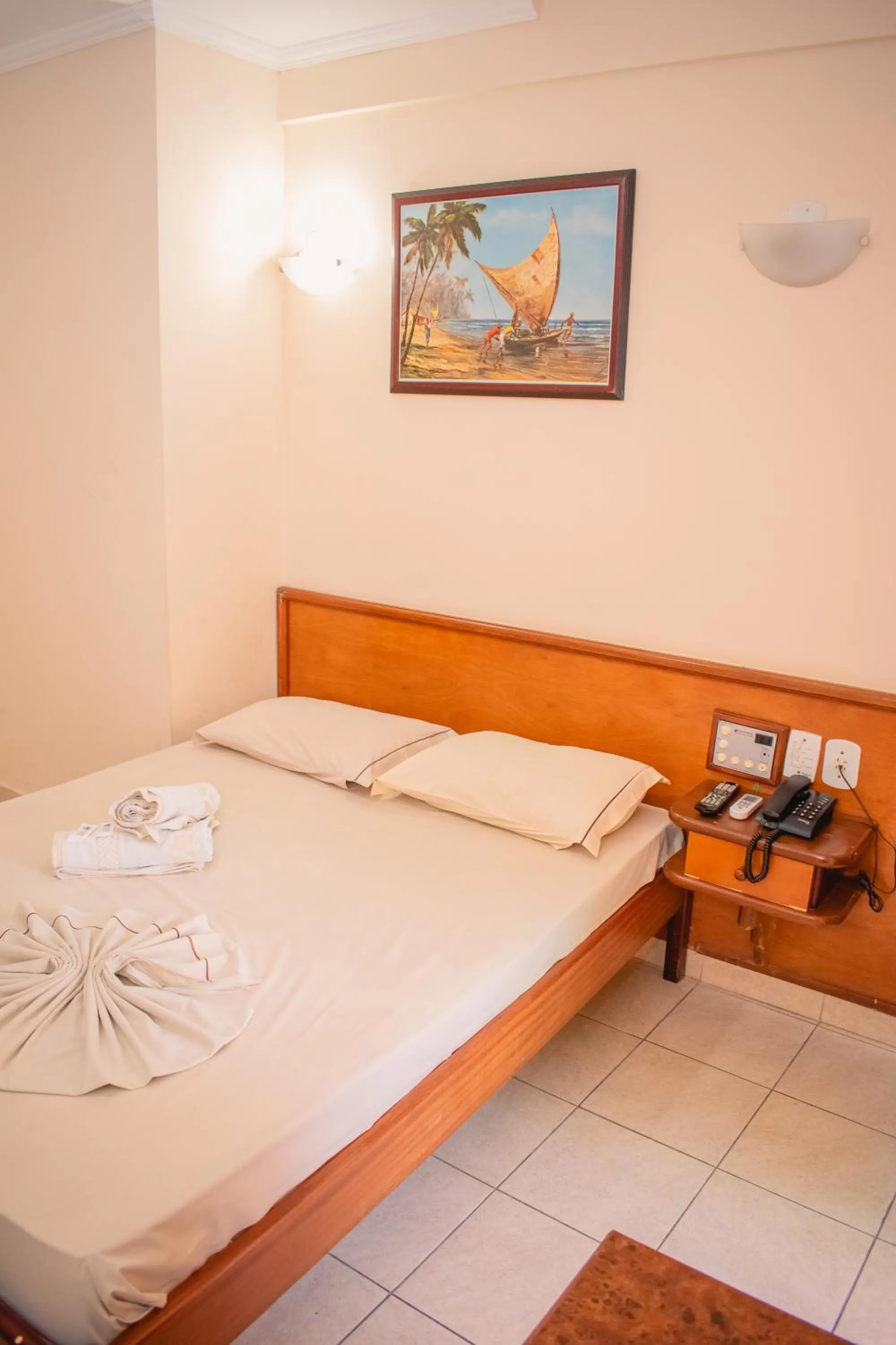 Bed in Hollywood Palace Hotel