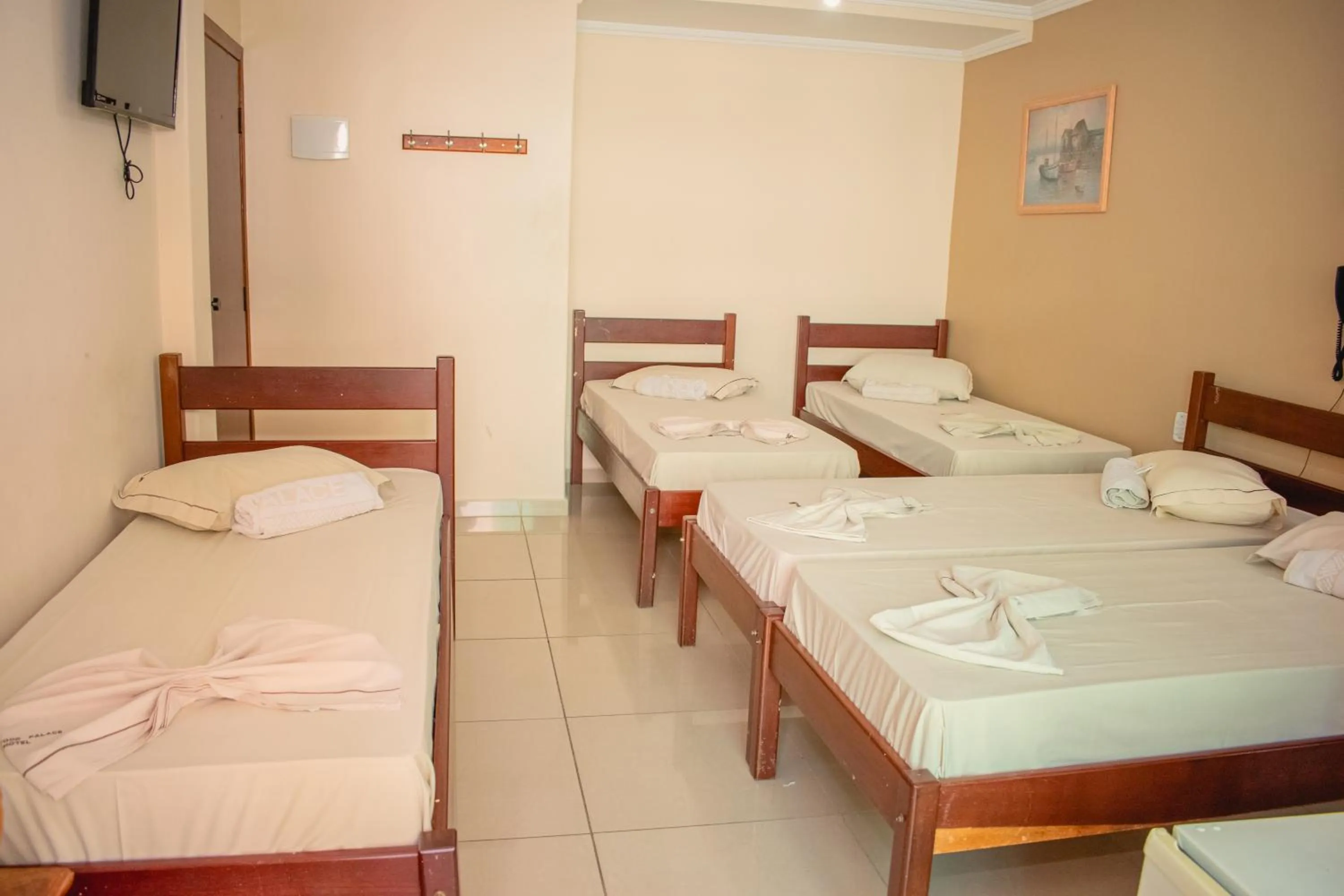 Bed in Hollywood Palace Hotel