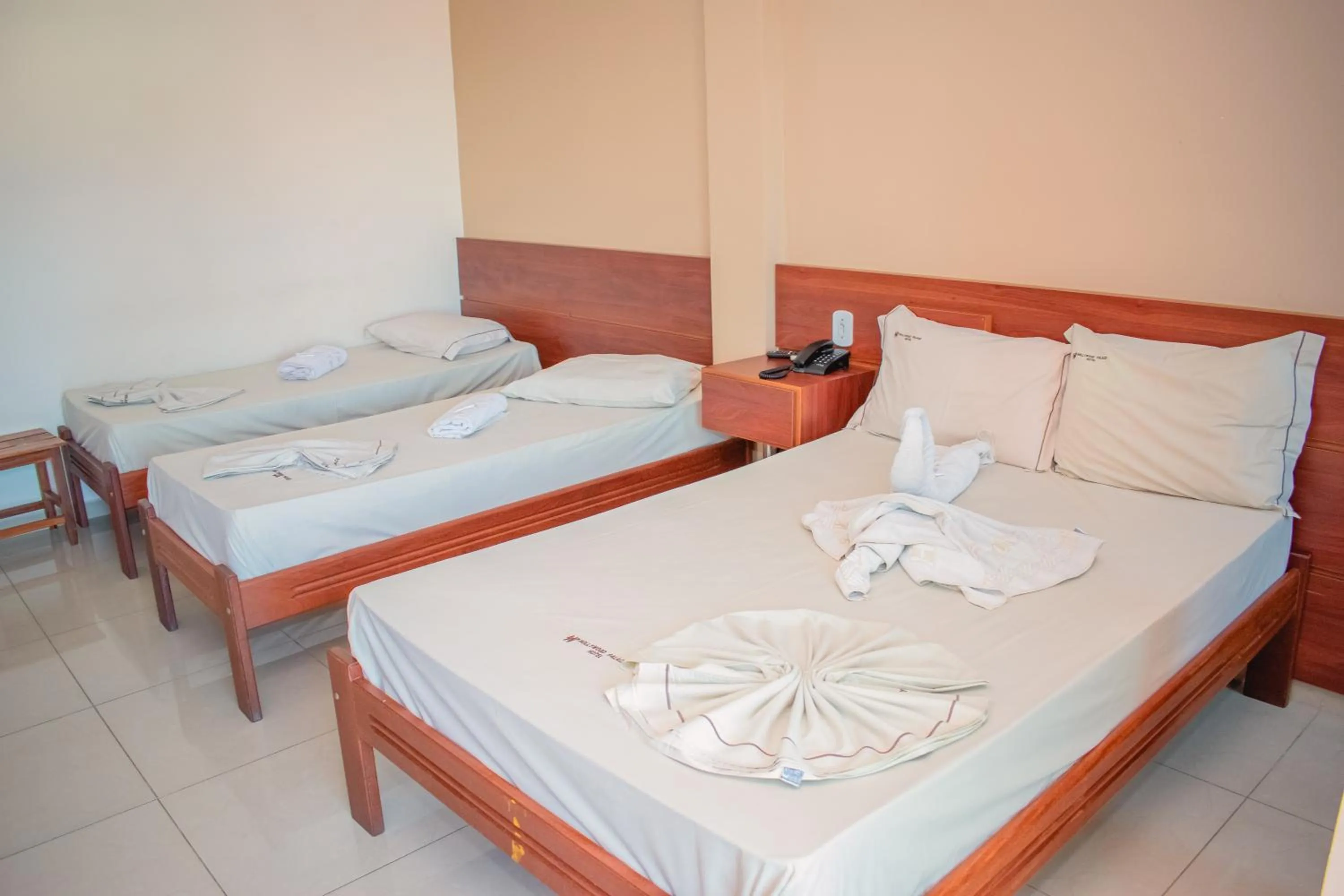 Bed in Hollywood Palace Hotel