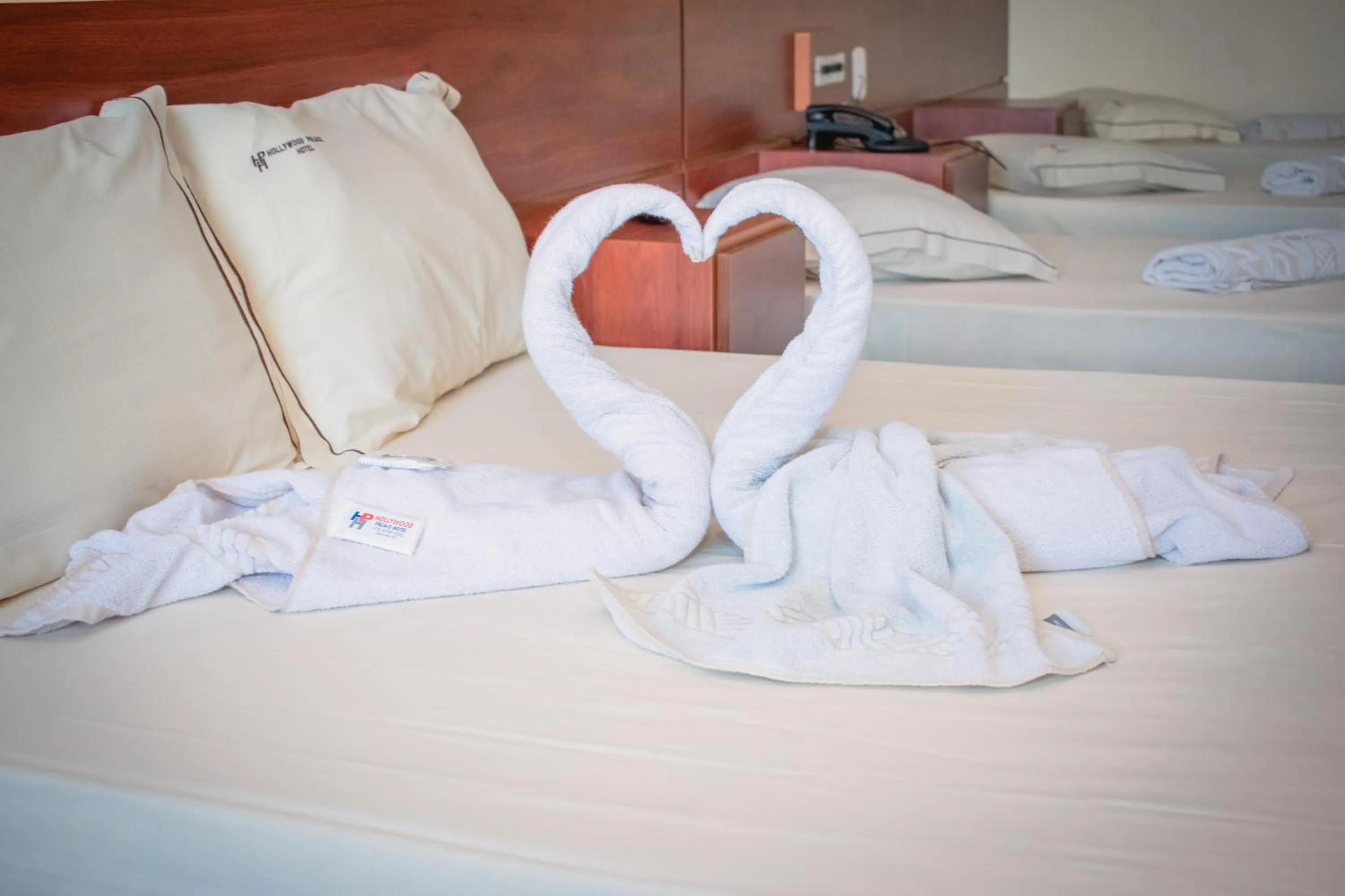 Bed in Hollywood Palace Hotel