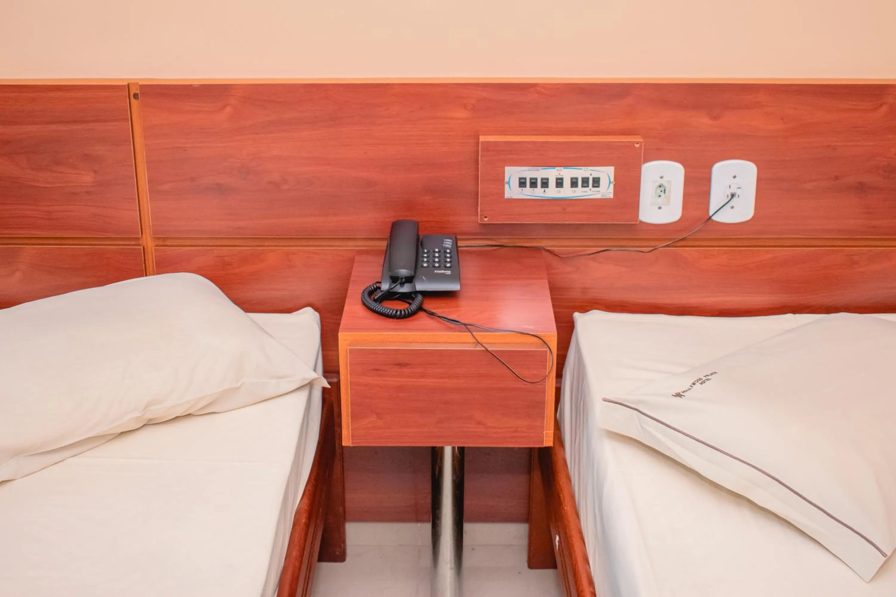 Bed in Hollywood Palace Hotel