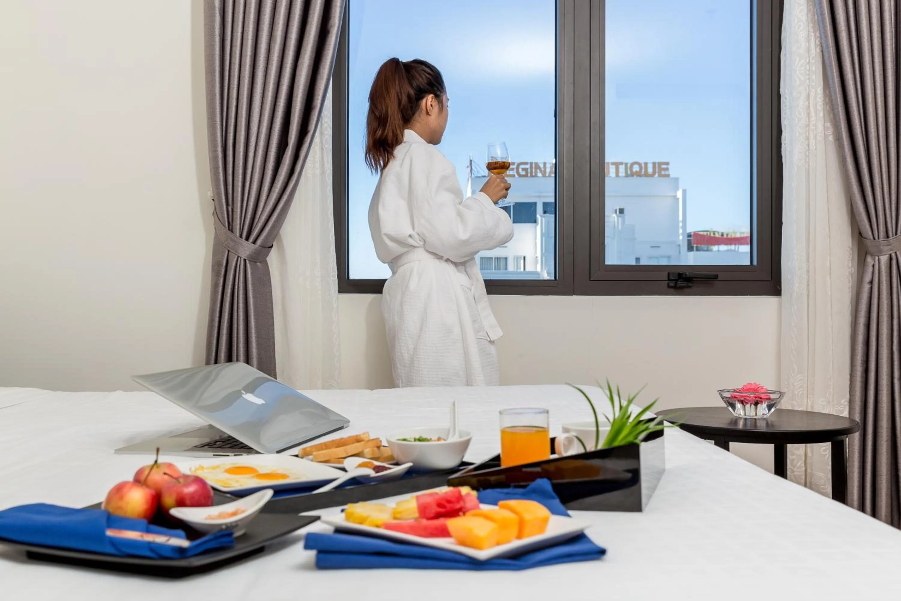 People in Sepon Blue Hotel