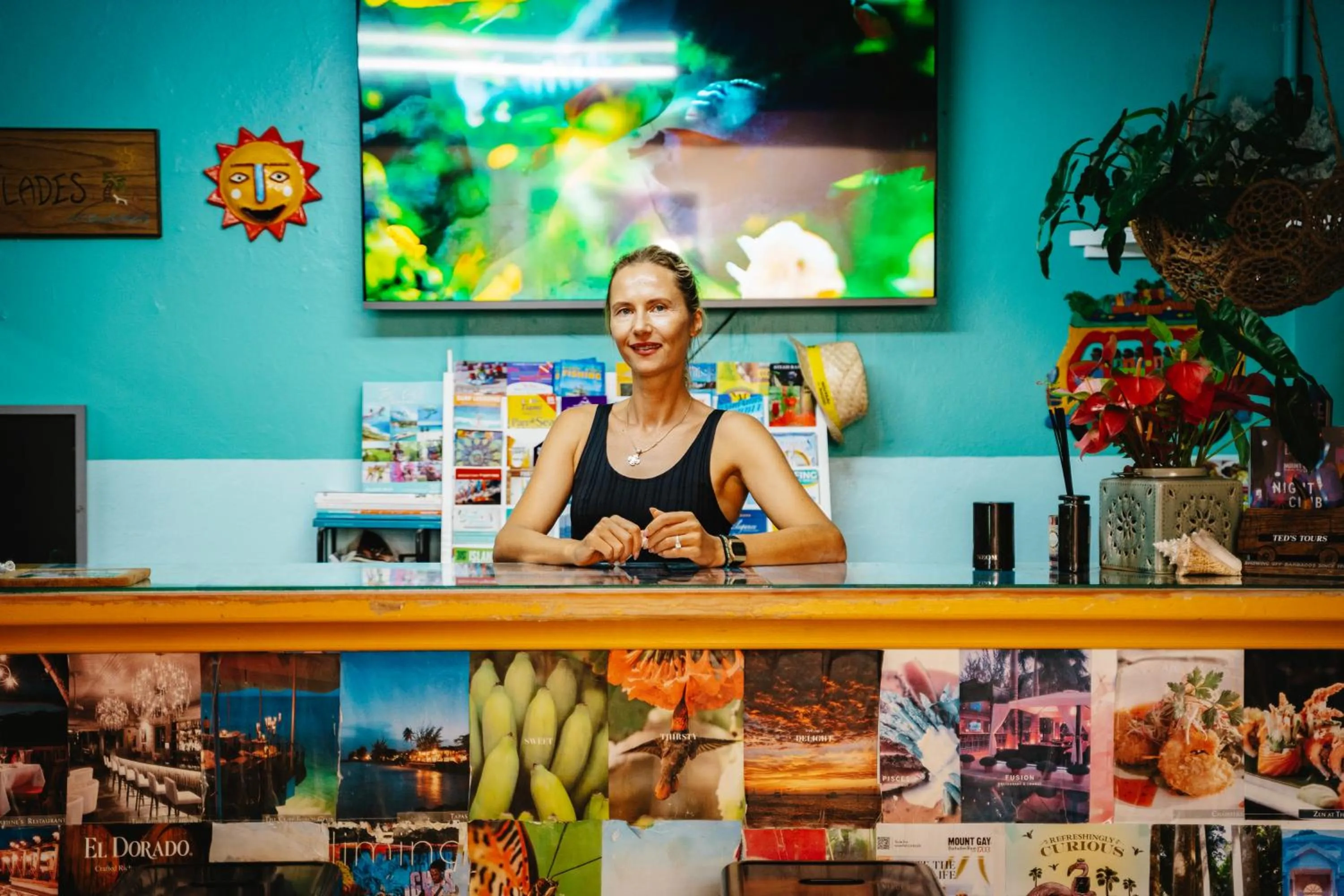 Staff in Coconut Court Beach Hotel