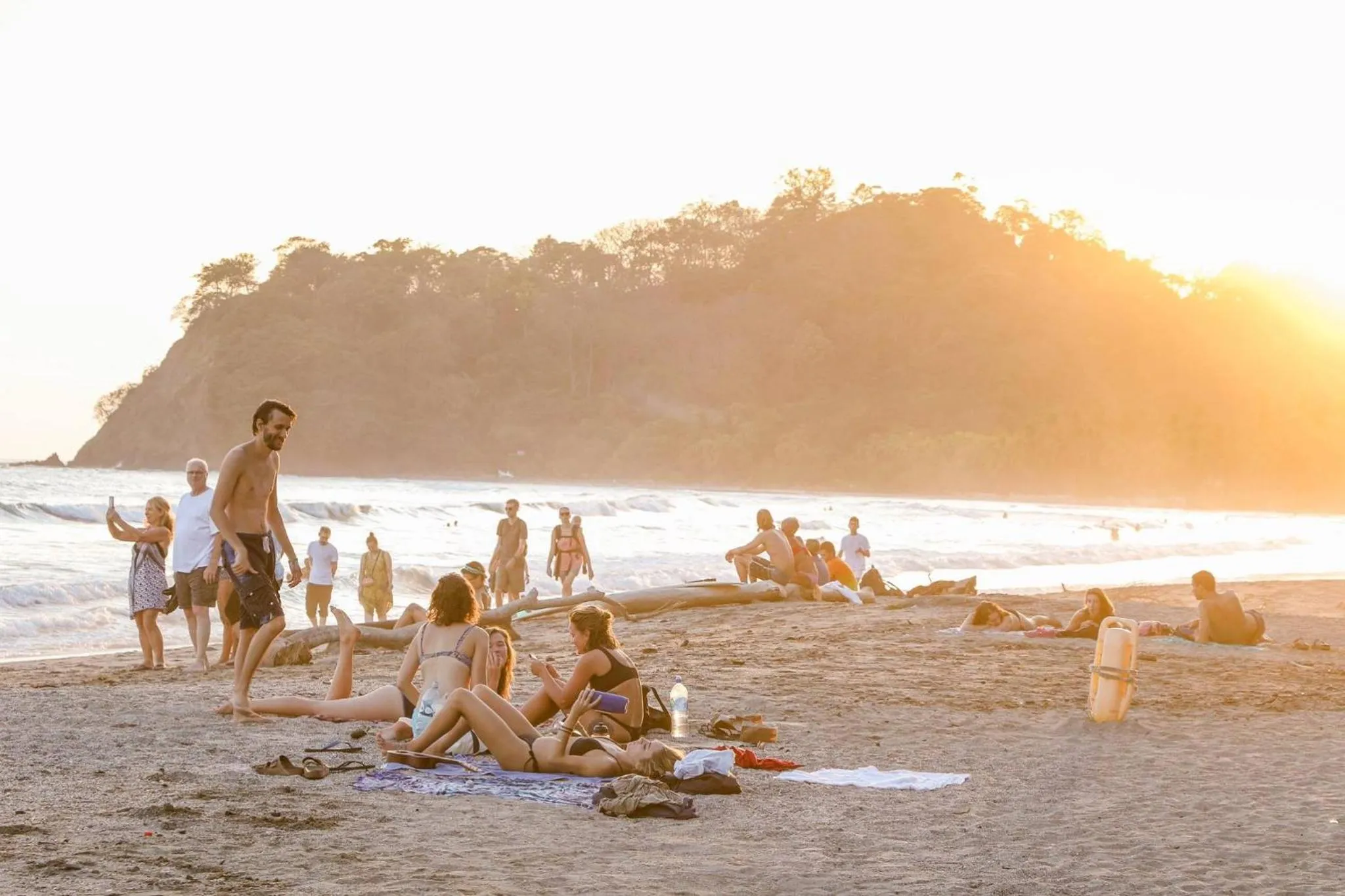 People in Samara Beach Hotel
