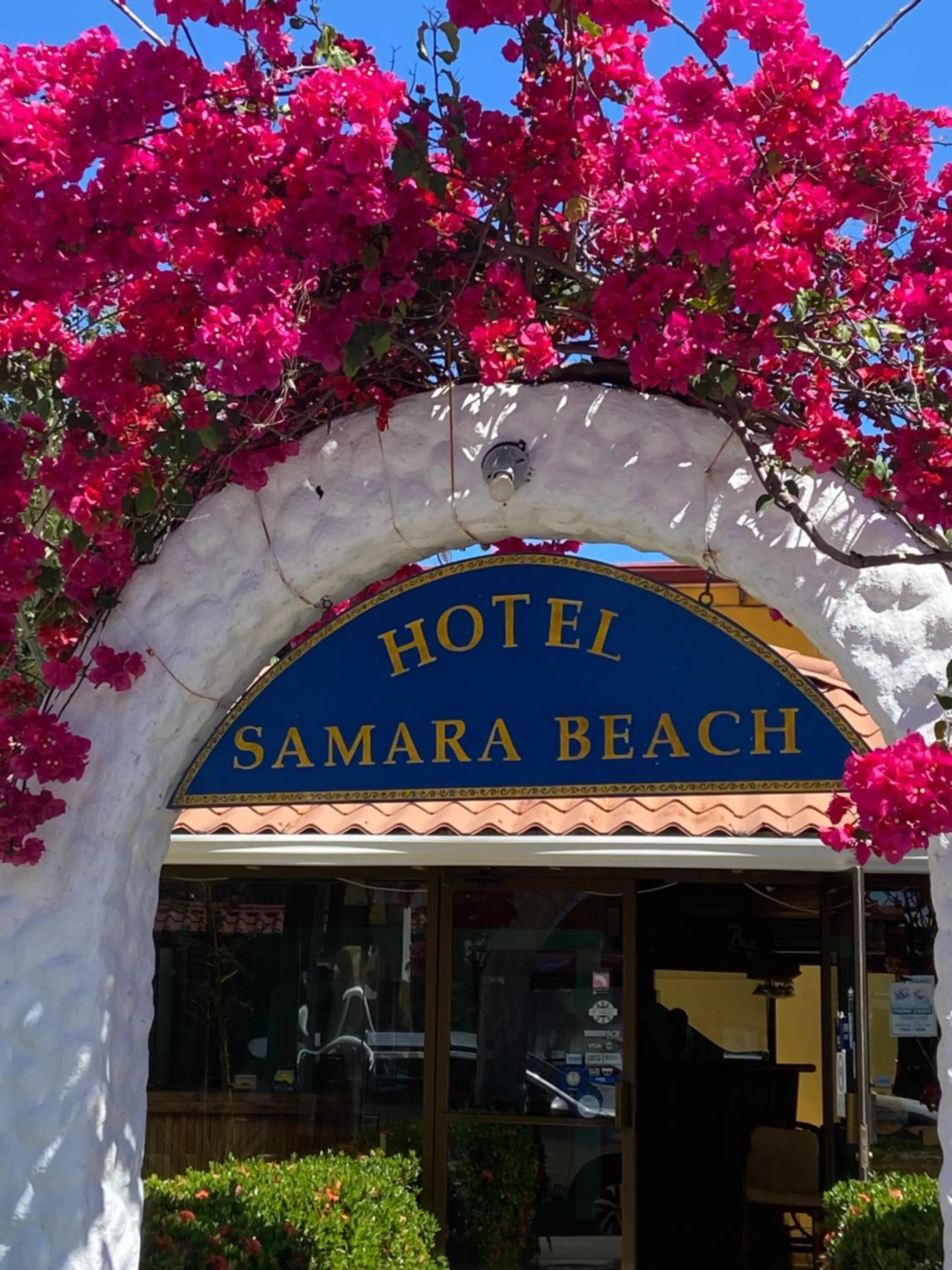 Facade/entrance in Samara Beach Hotel