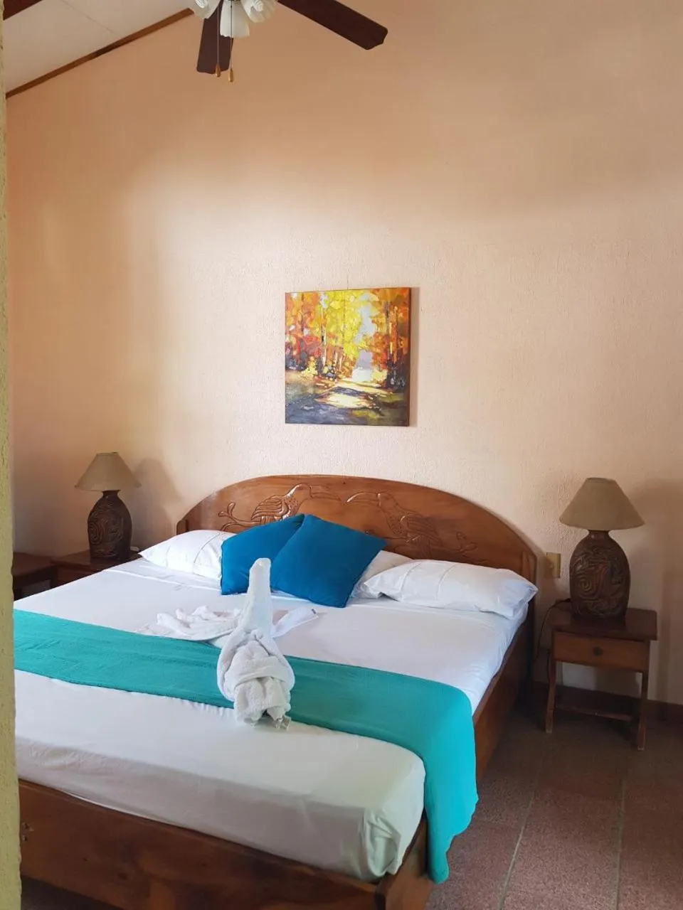 Bed in Samara Beach Hotel