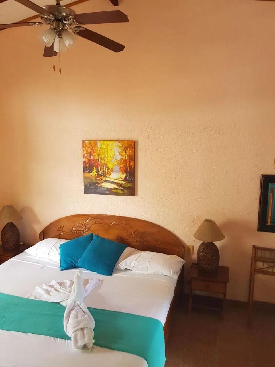 Bed in Samara Beach Hotel