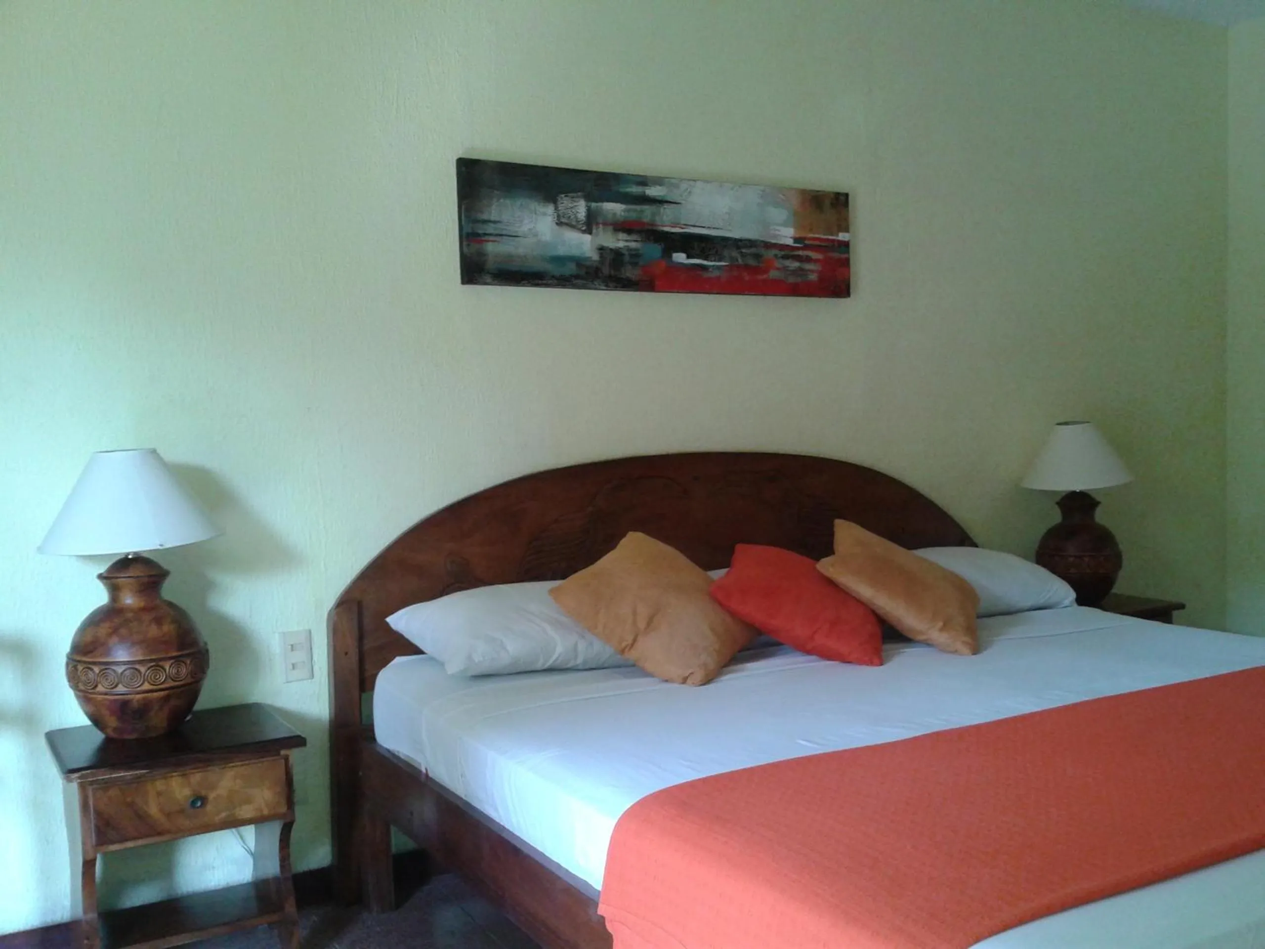 Bed in Samara Beach Hotel