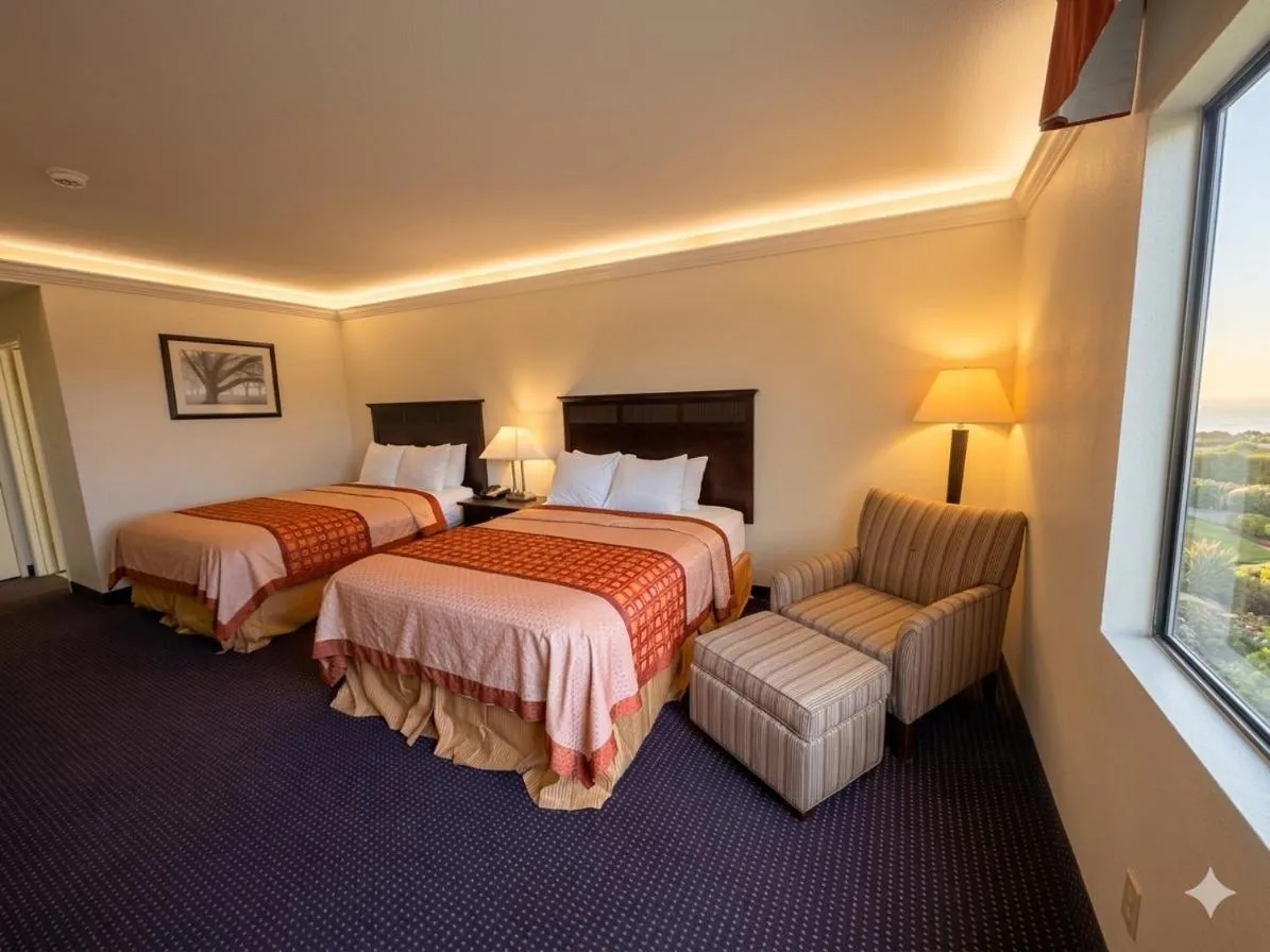 Bed in Inn of Lompoc