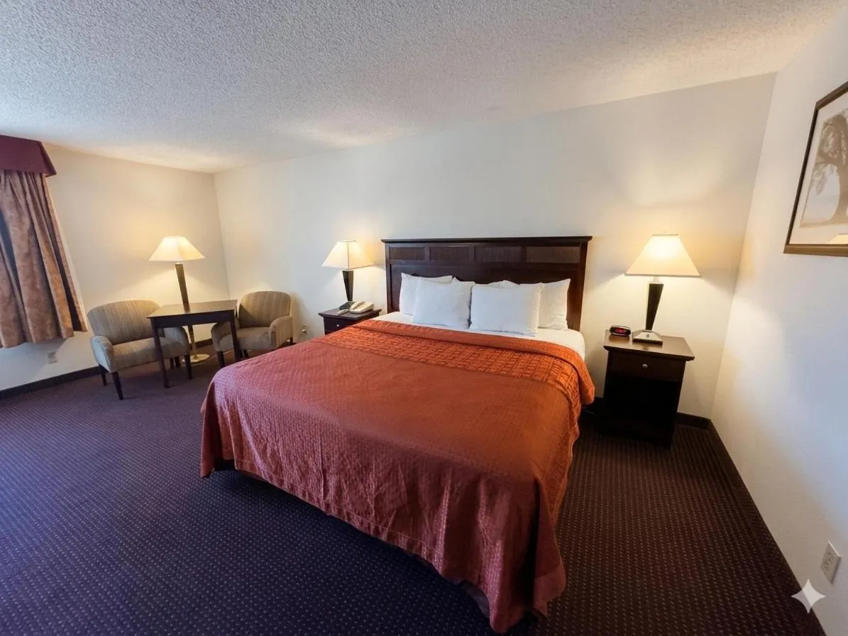 Bed in Inn of Lompoc