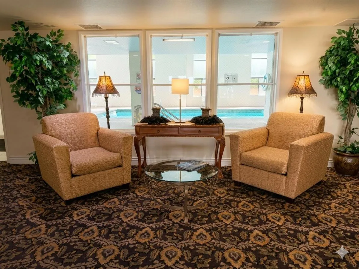 Lobby or reception in Inn of Lompoc