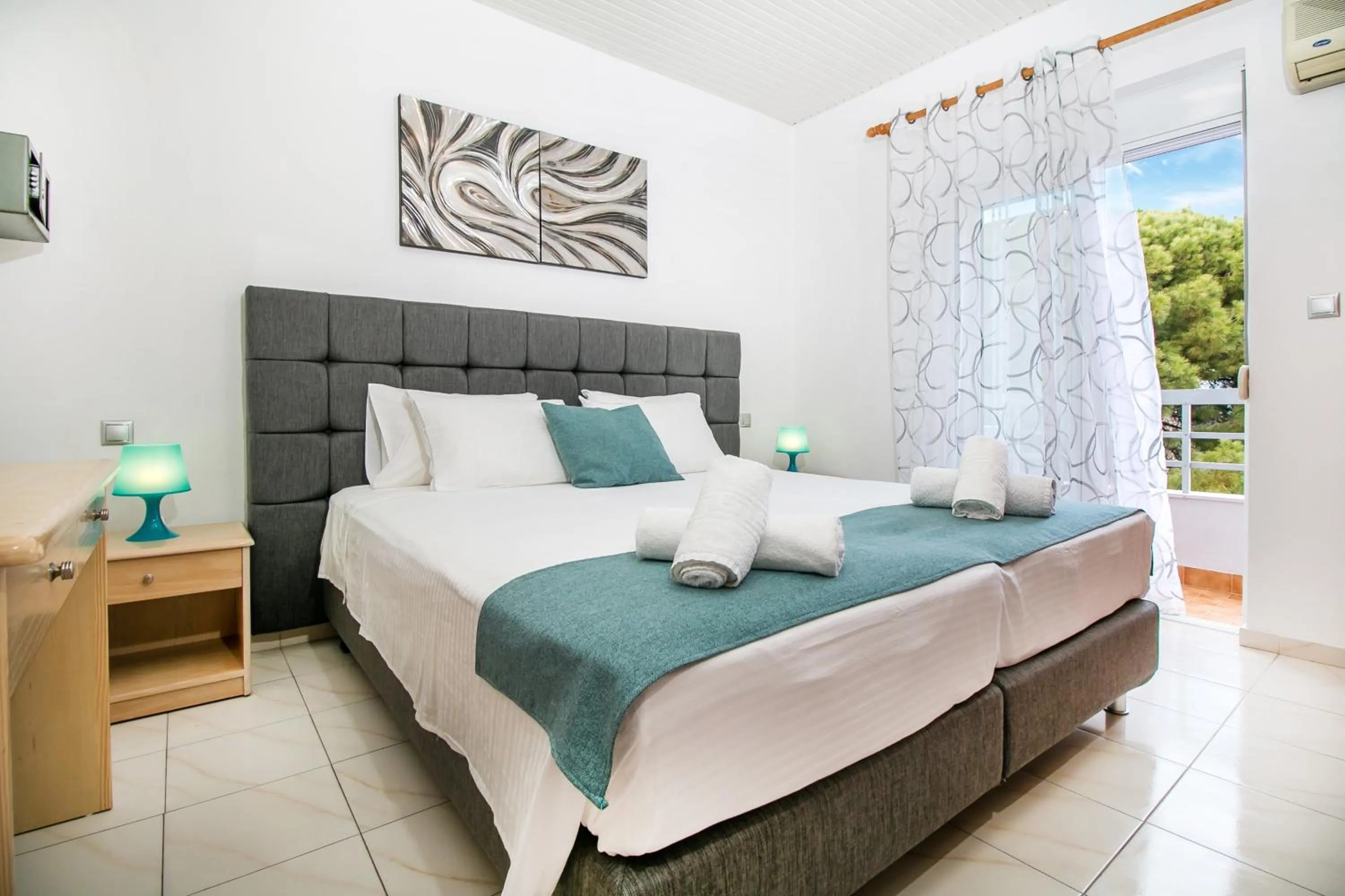 Bedroom, Bed in Platoni Elite Villas