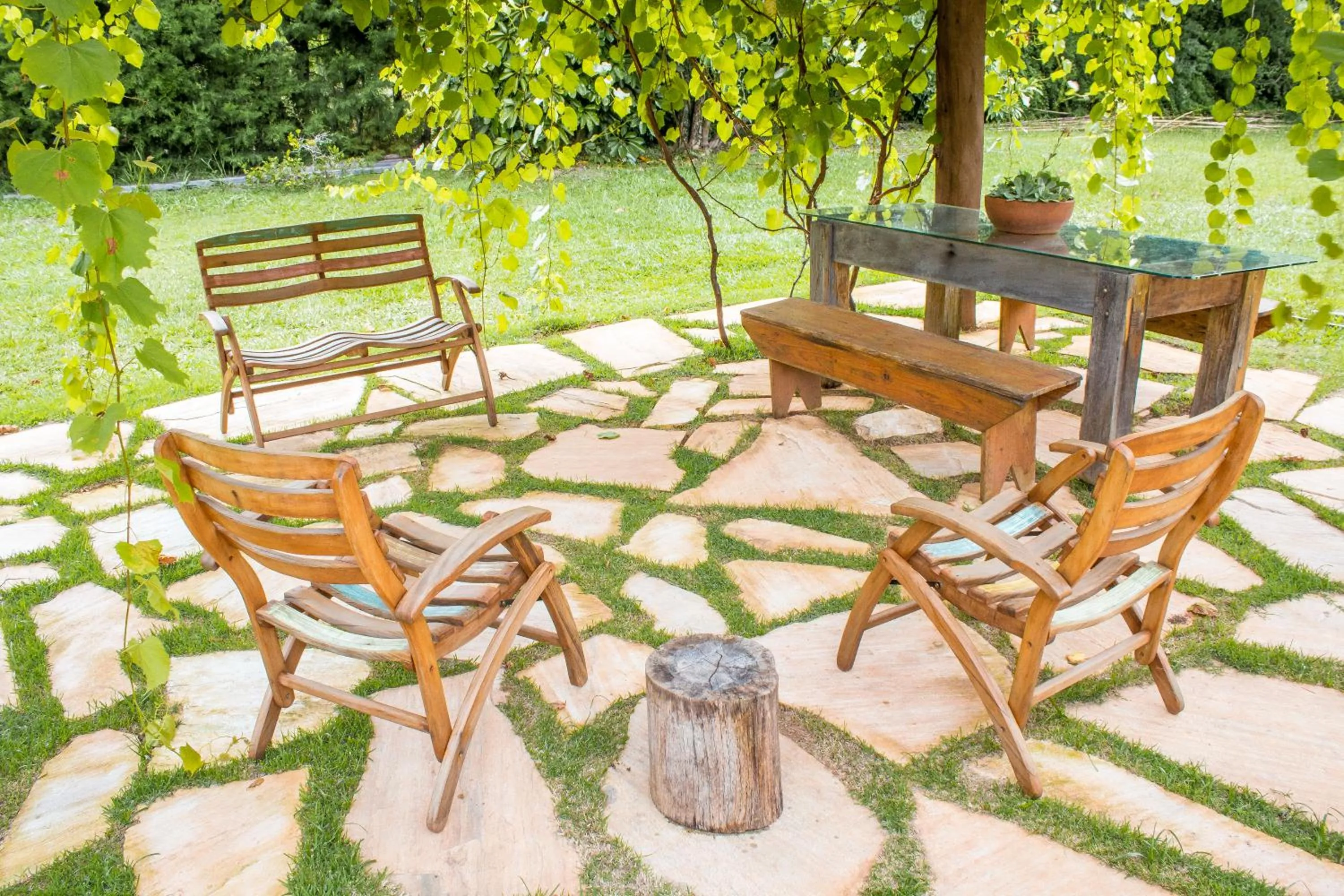 Lounge or bar in Pousada Canto da Lua
