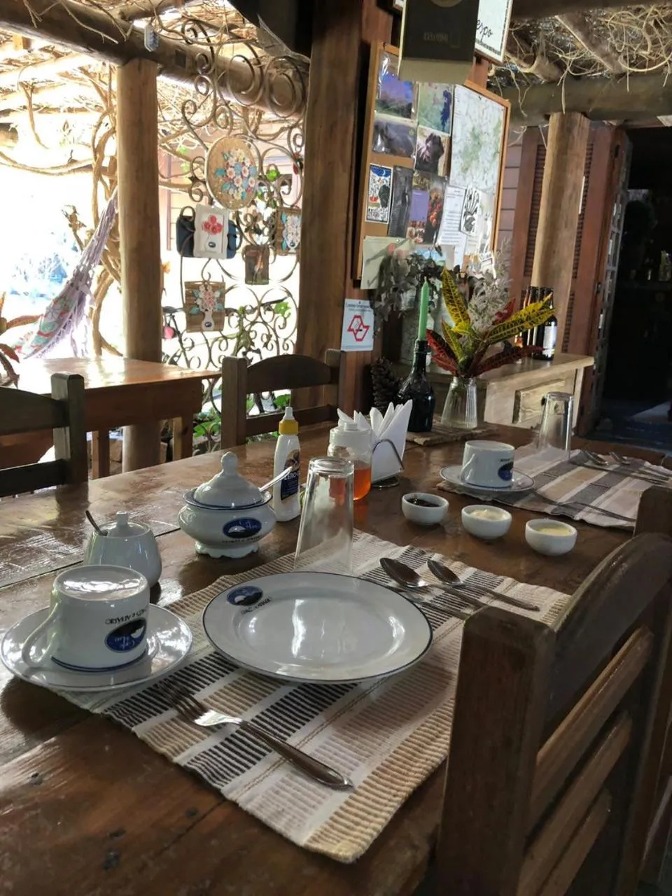 Food in Pousada Canto da Lua