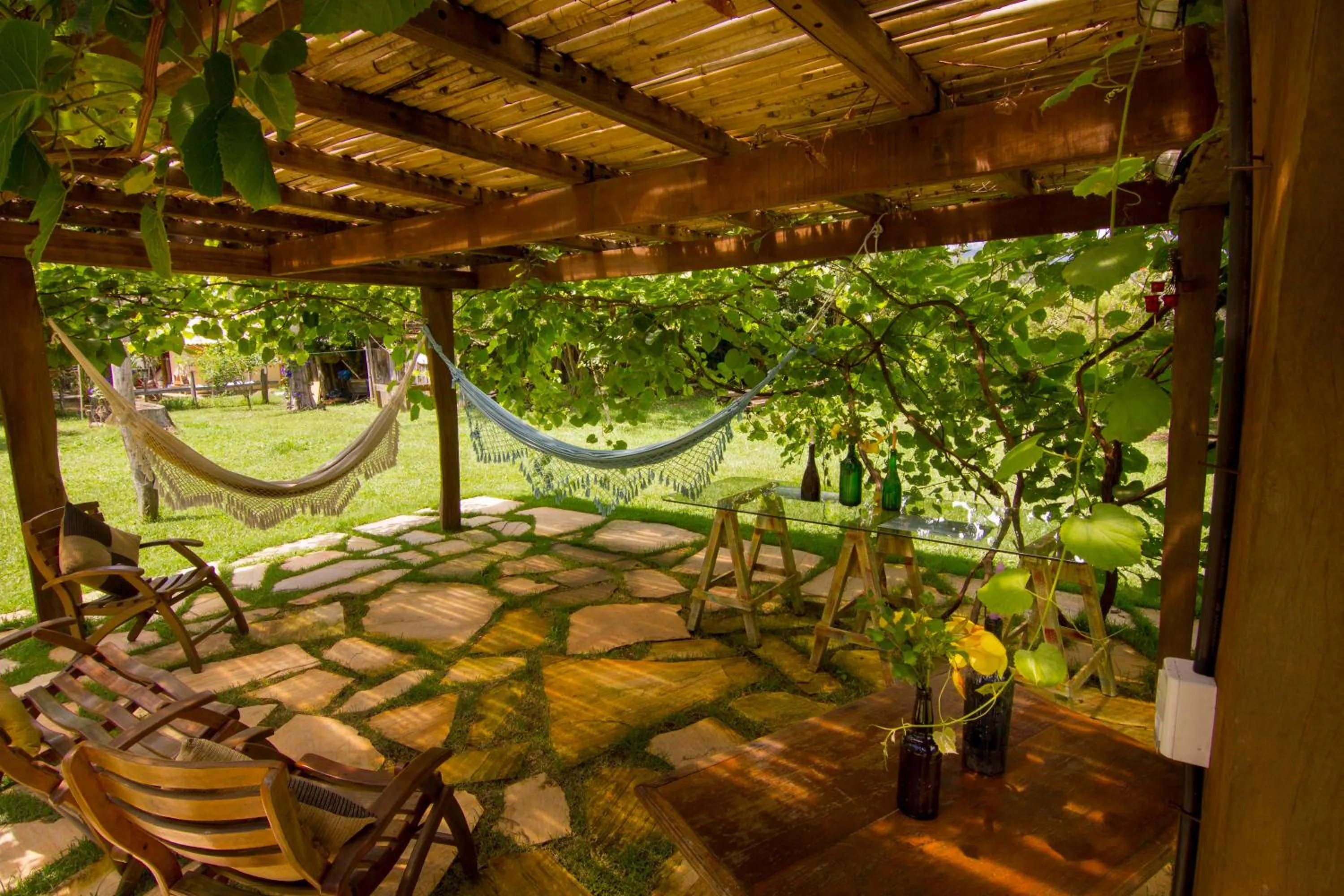 Garden in Pousada Canto da Lua