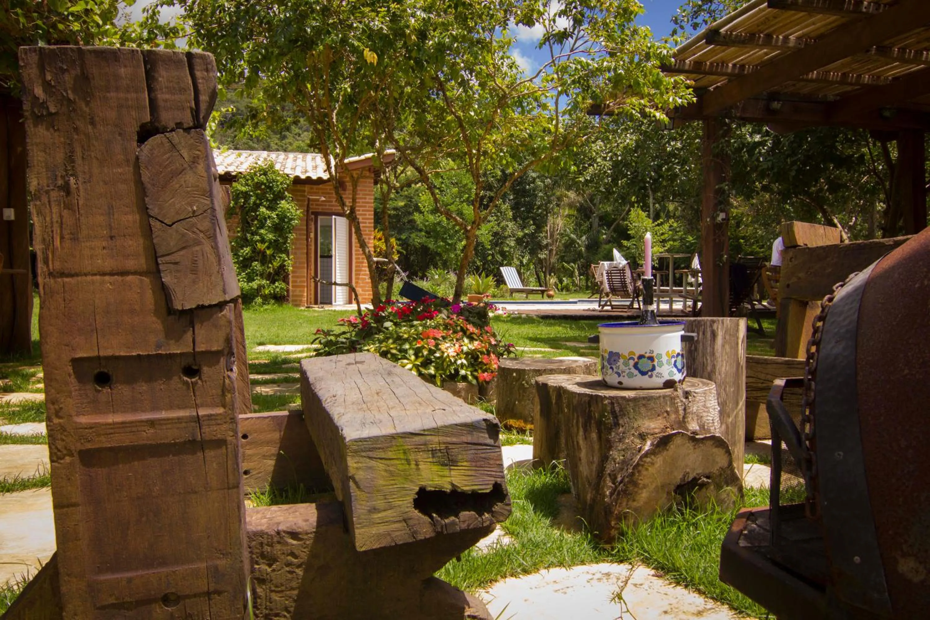 Area and facilities in Pousada Canto da Lua