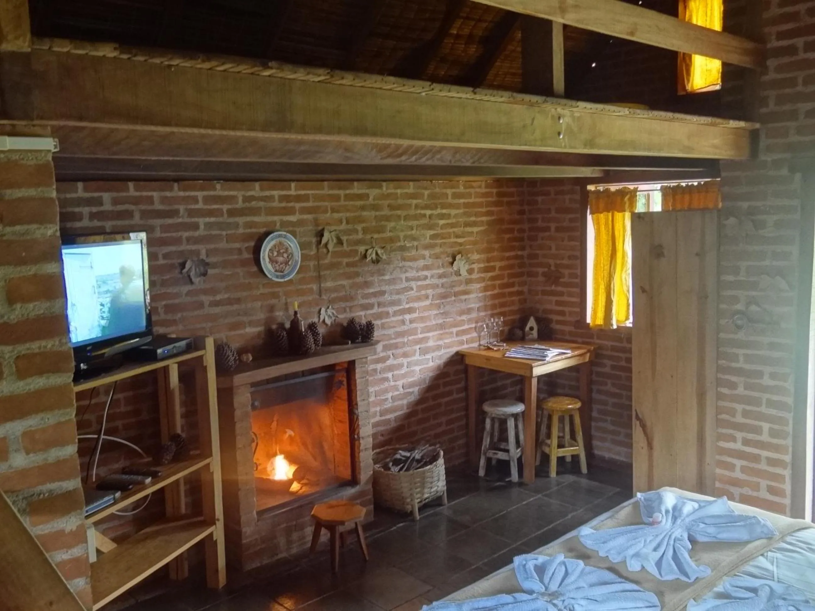 TV and multimedia in Pousada Canto da Lua