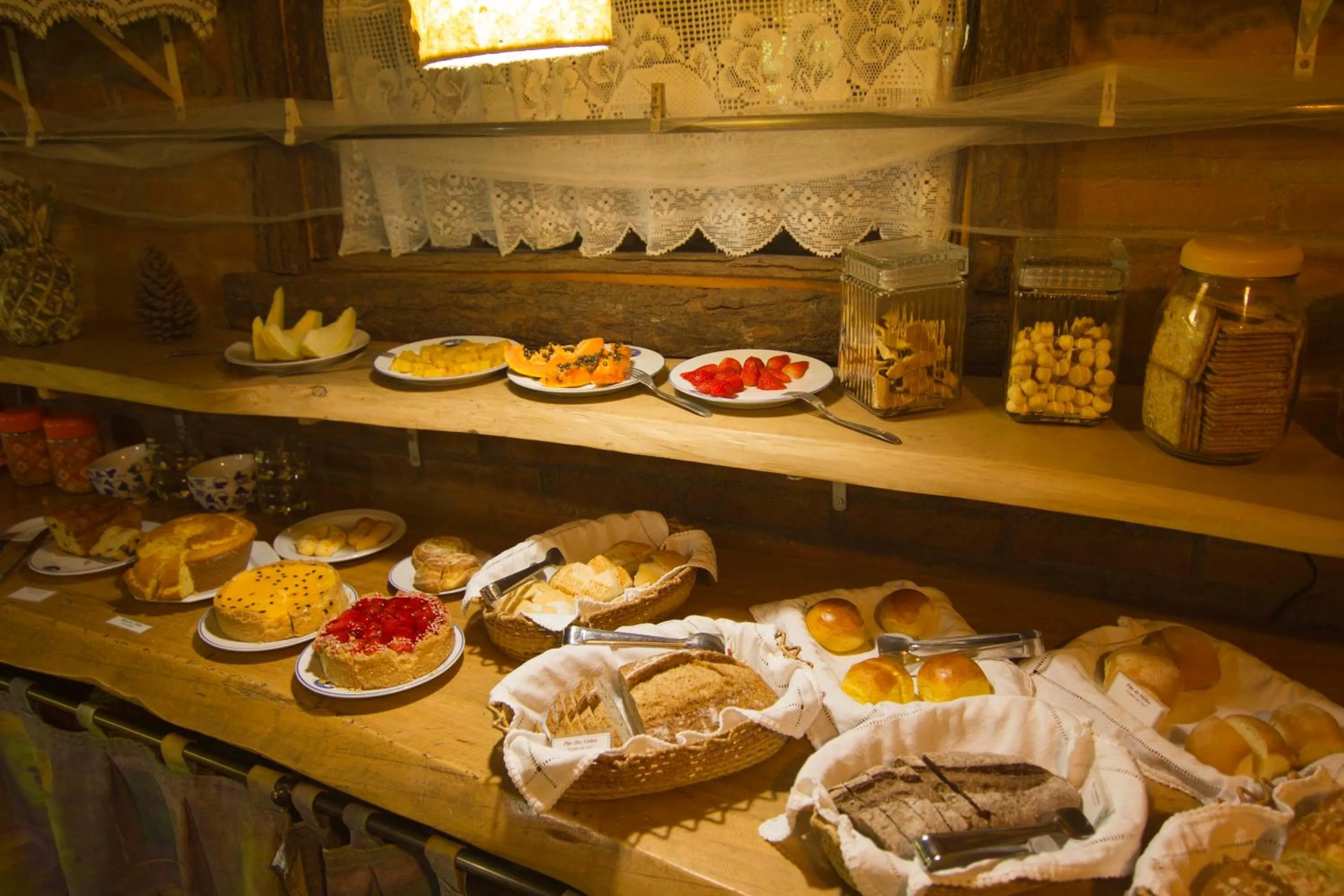 Food close-up in Pousada Canto da Lua