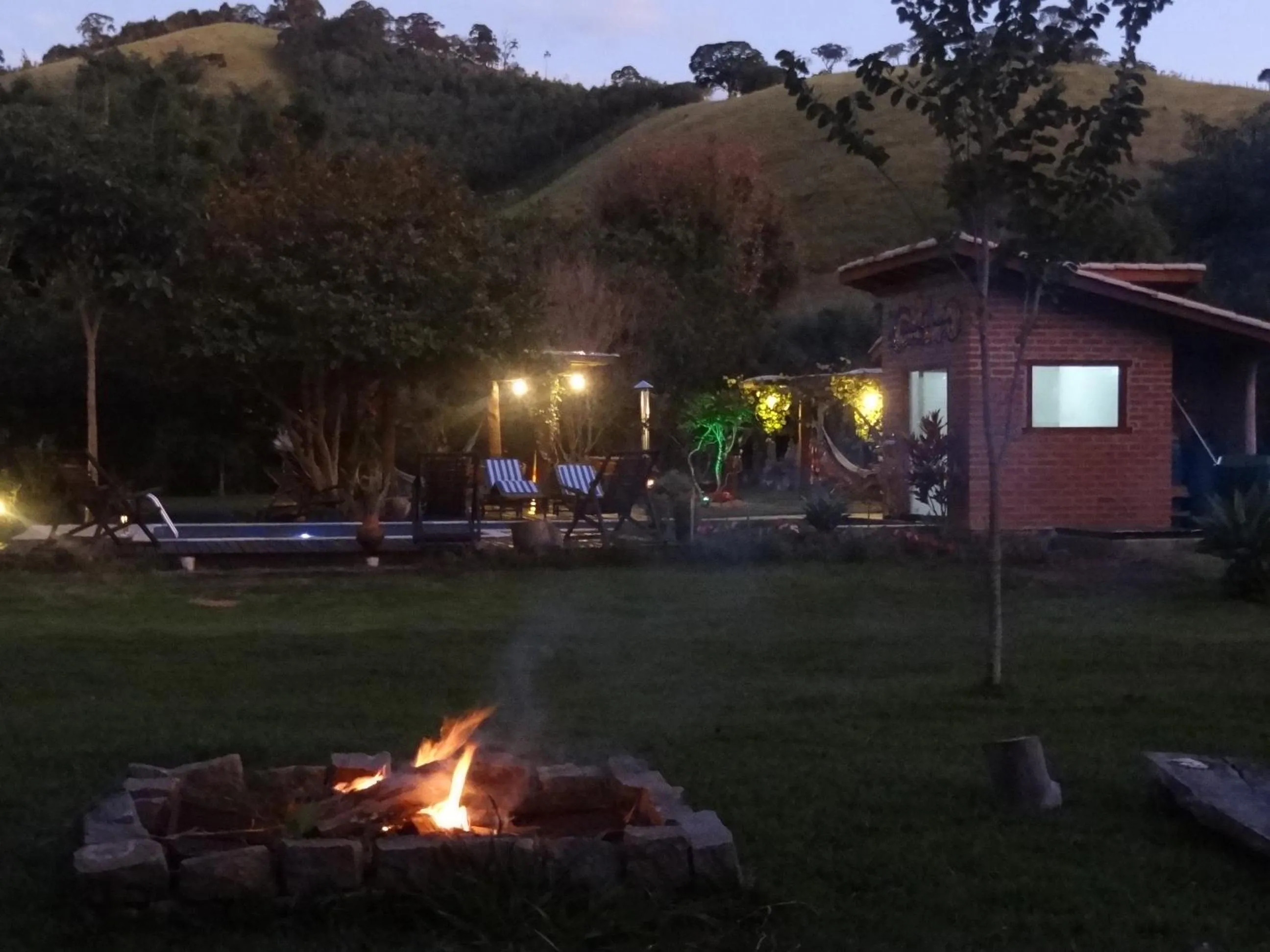 Garden in Pousada Canto da Lua